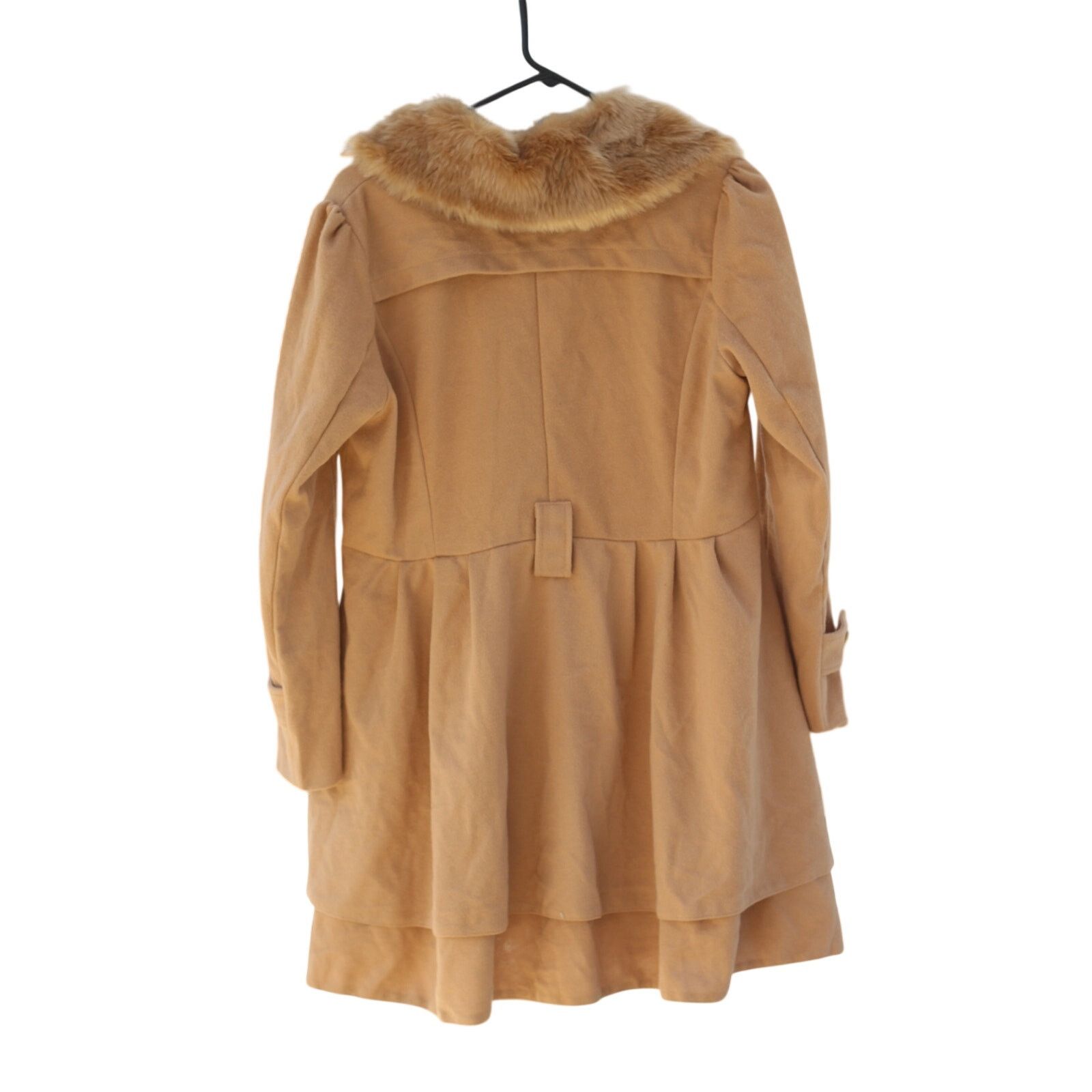 Other Large Camel-colored, double-breasted coat -Shi Long Fashion Size L / US 10 / IT 46 - 2 Thumbnail