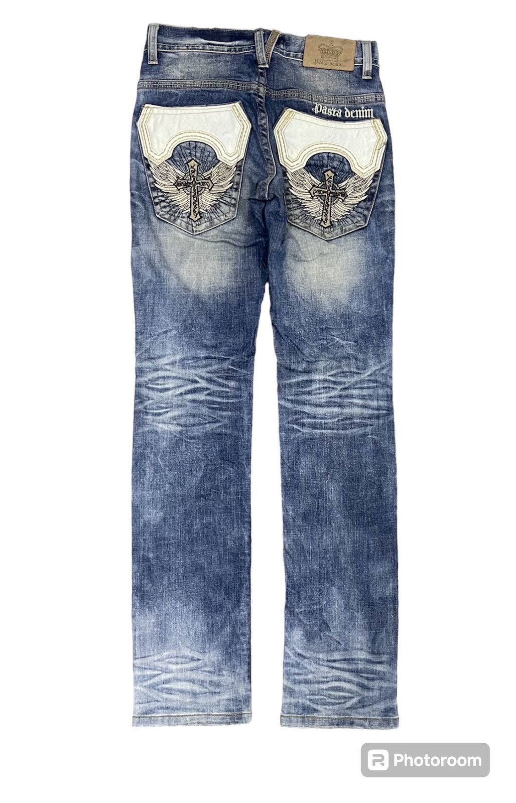 If Six Was Nine PASTA DENIM INSPIRED WASHABLE DENIM BRAND PASTA DENIM Size US 27 - 3 Thumbnail