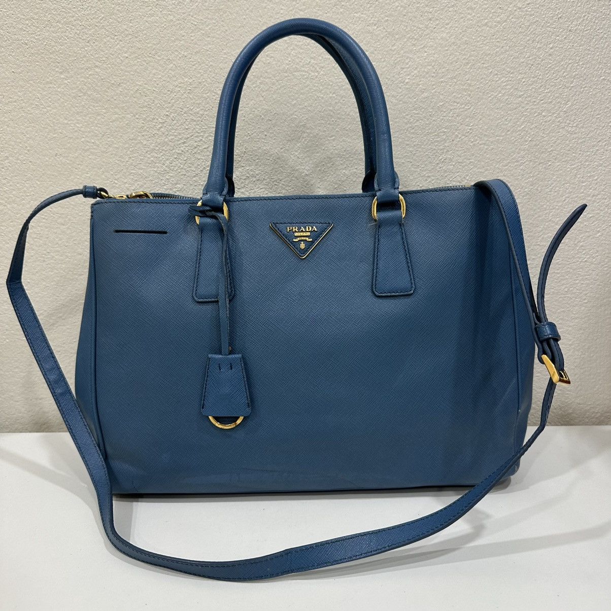 Prada PRADA GALLERIA SATCHEL TWO WAY BAG SAFFIANO LEATHER Size ONE SIZE - 2 Thumbnail