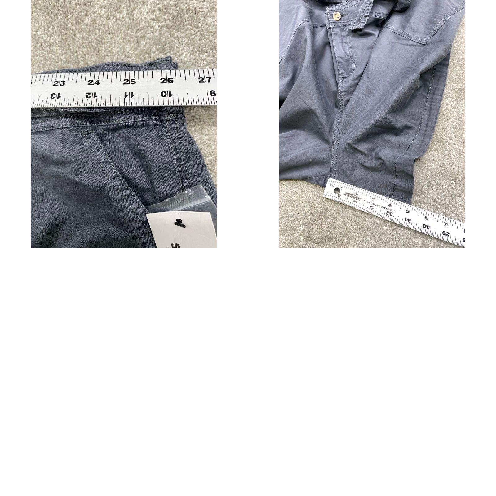 Vintage VINTAGE Sonoma Shorts Womens 5X Gray 52x5 Drawstring Belt NEW 5138 Size 38" / US 16 / IT 52 - 8 Thumbnail