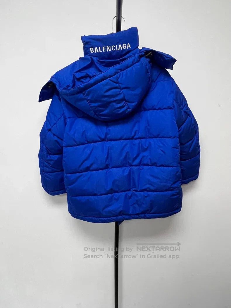 Balenciaga Balenciaga Solid color letter print stand collar thermal l Size L / US 10 / IT 46 - 1 Thumbnail