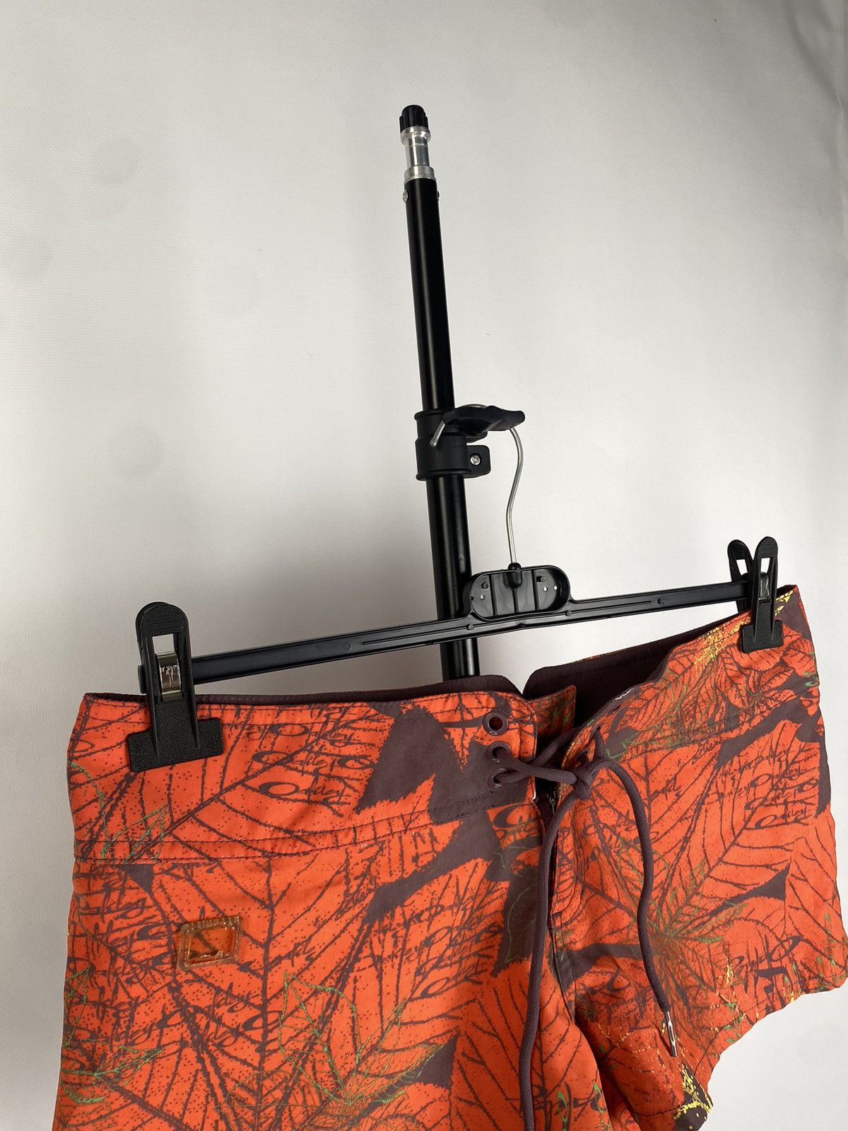 Oakley × Vintage Vintage Oakley Monogram Swim Shorts Orange Size 28" / US 6 / IT 42 - 4 Thumbnail
