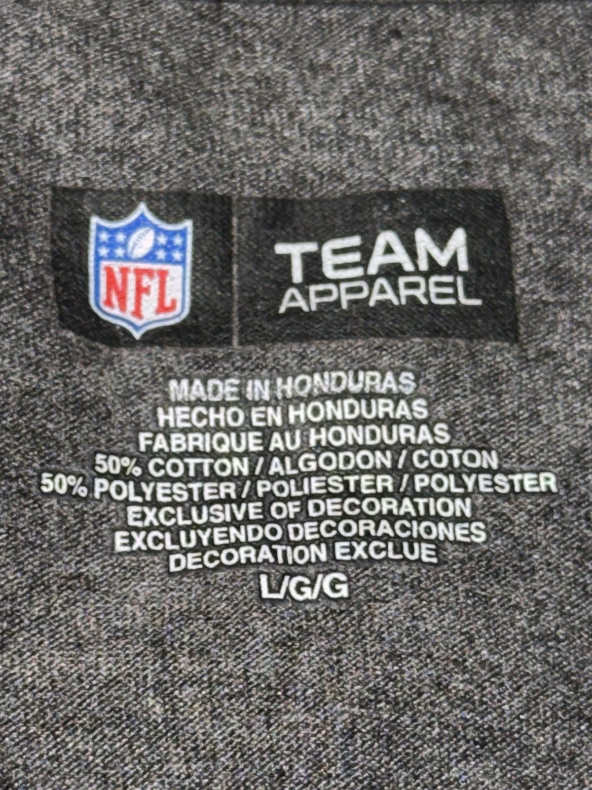 NFL NFL Team Apparel Carolina Panthers Football Shirt Large Size US L / EU 52-54 / 3 - 11 Thumbnail