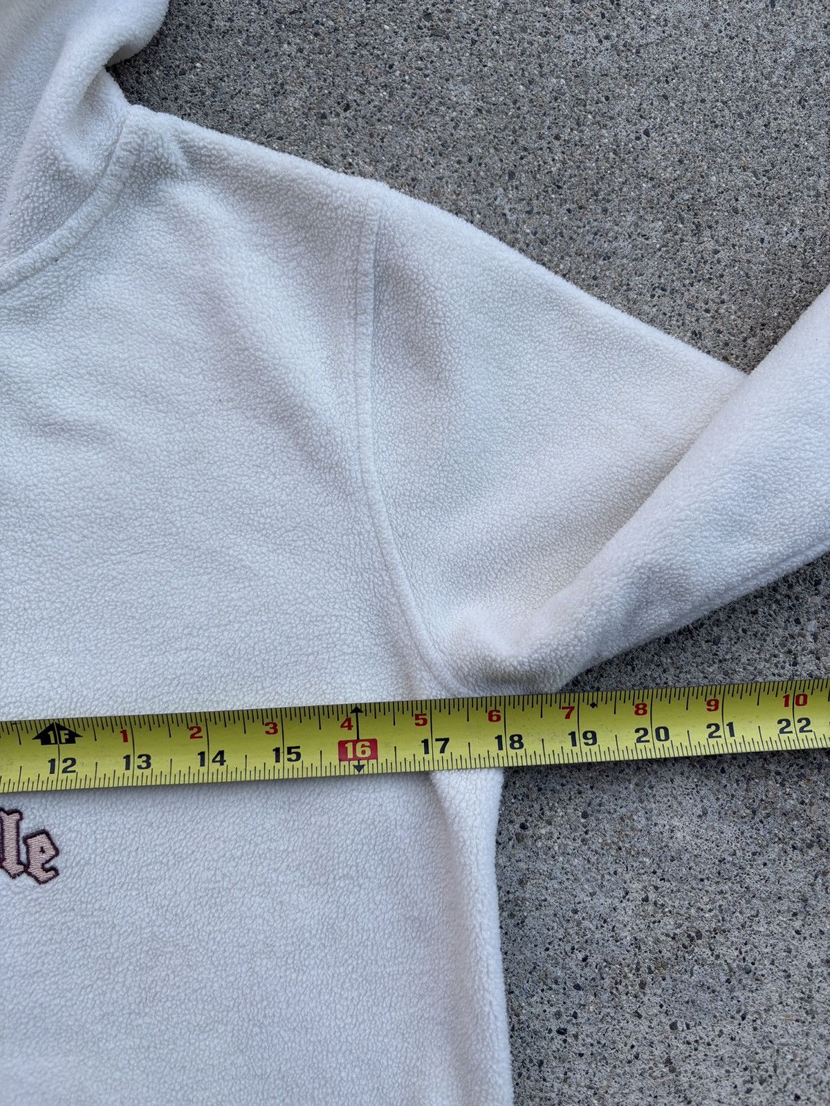 Disney × Vintage Y2K Disneyland Ivory Winnie the Pooh Fleece Pullover Hoodie Size M / US 6-8 / IT 42-44 - 7 Thumbnail