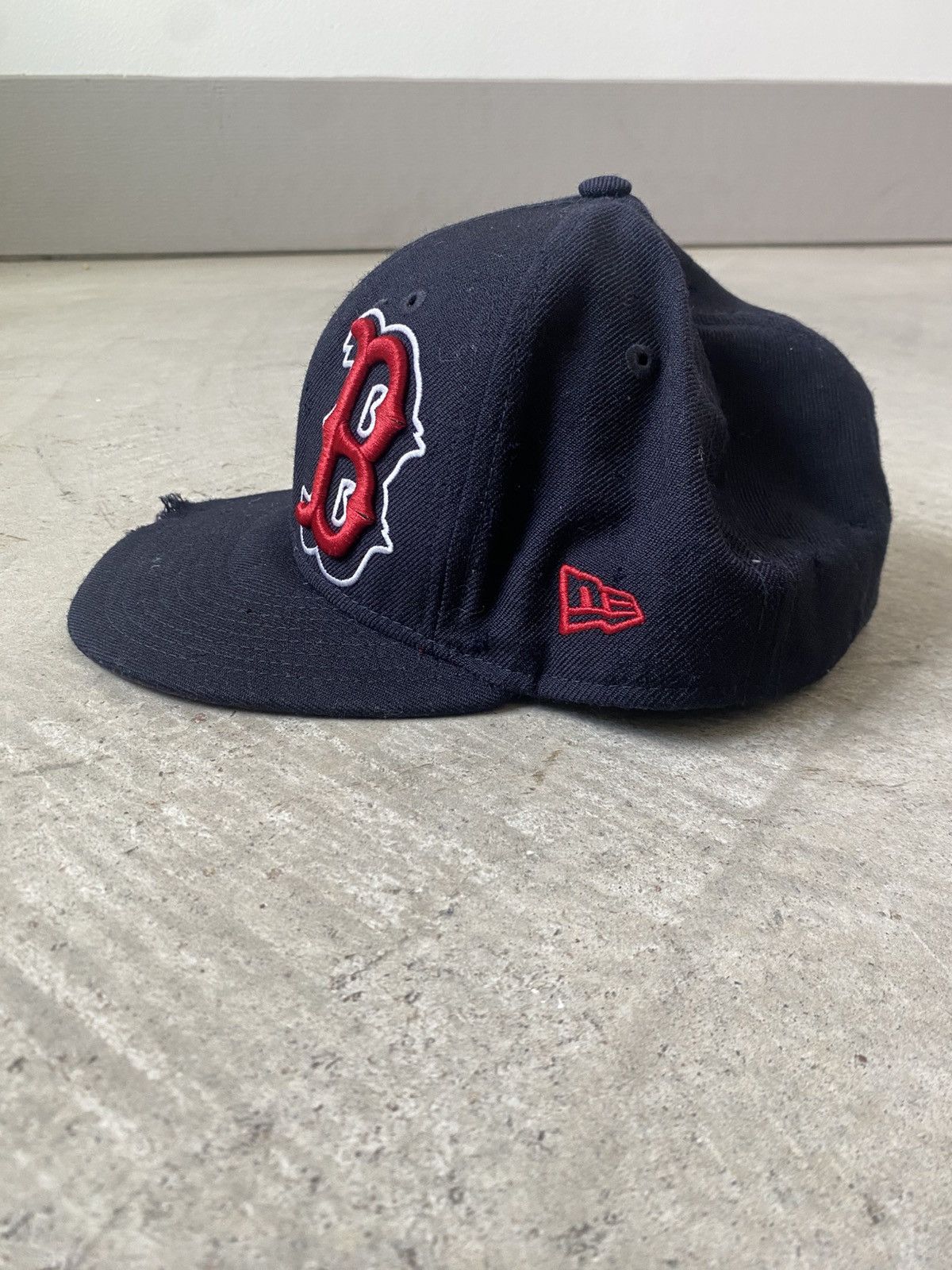 New Era New Era MLB Boston Red Sox Fitted Cap(7 1/4) Size ONE SIZE - 4 Thumbnail