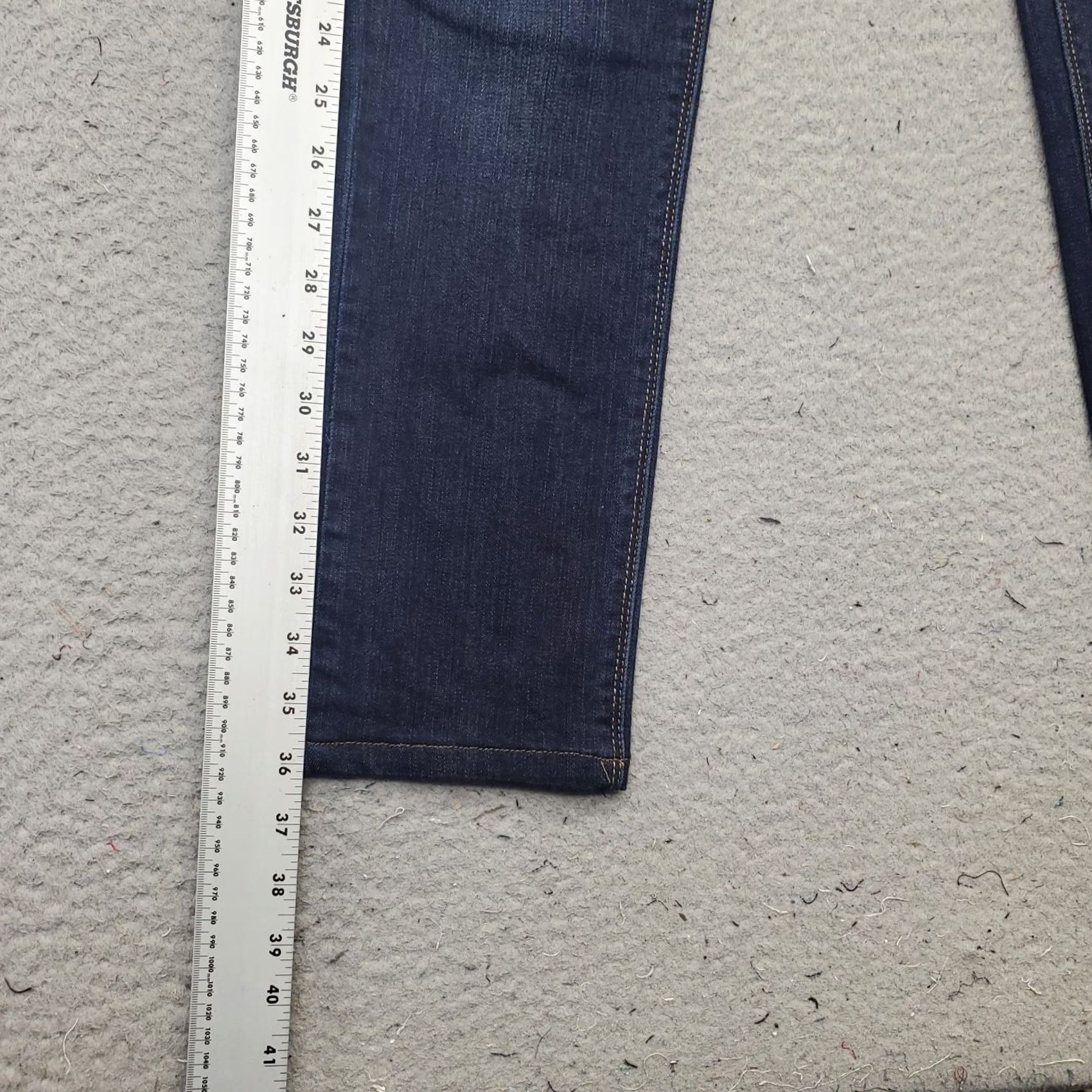 White House Black Market White House Black Market Jeans Women Size 0 Blue Denim Slim Leg Streetwear 5-Pocket Inseam 27.25" Size 25" / US 0 / IT 36 - 3 Thumbnail