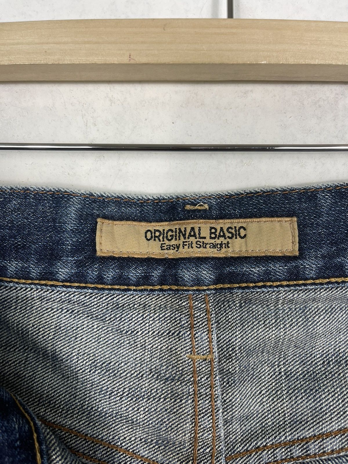 Japanese Brand UNIQLO PATCHWORK JEANS ZIPPER FLY Size US 31 - 15 Thumbnail