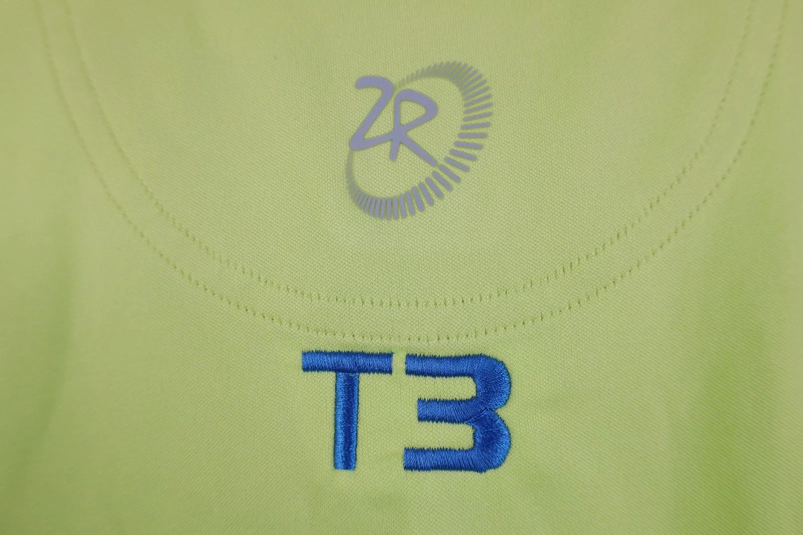 Vintage New Zero Restriction Forged Collared Golf Golfing Polo Lime Size US L / EU 52-54 / 3 - 14 Thumbnail