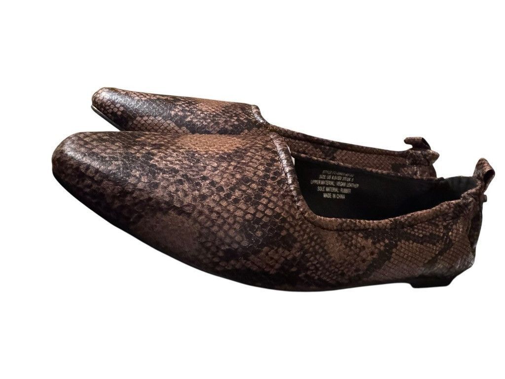 French Connection French Connection Emee Snake-Embossed Flats Size US 6.5 / IT 36.5 - 2 Thumbnail