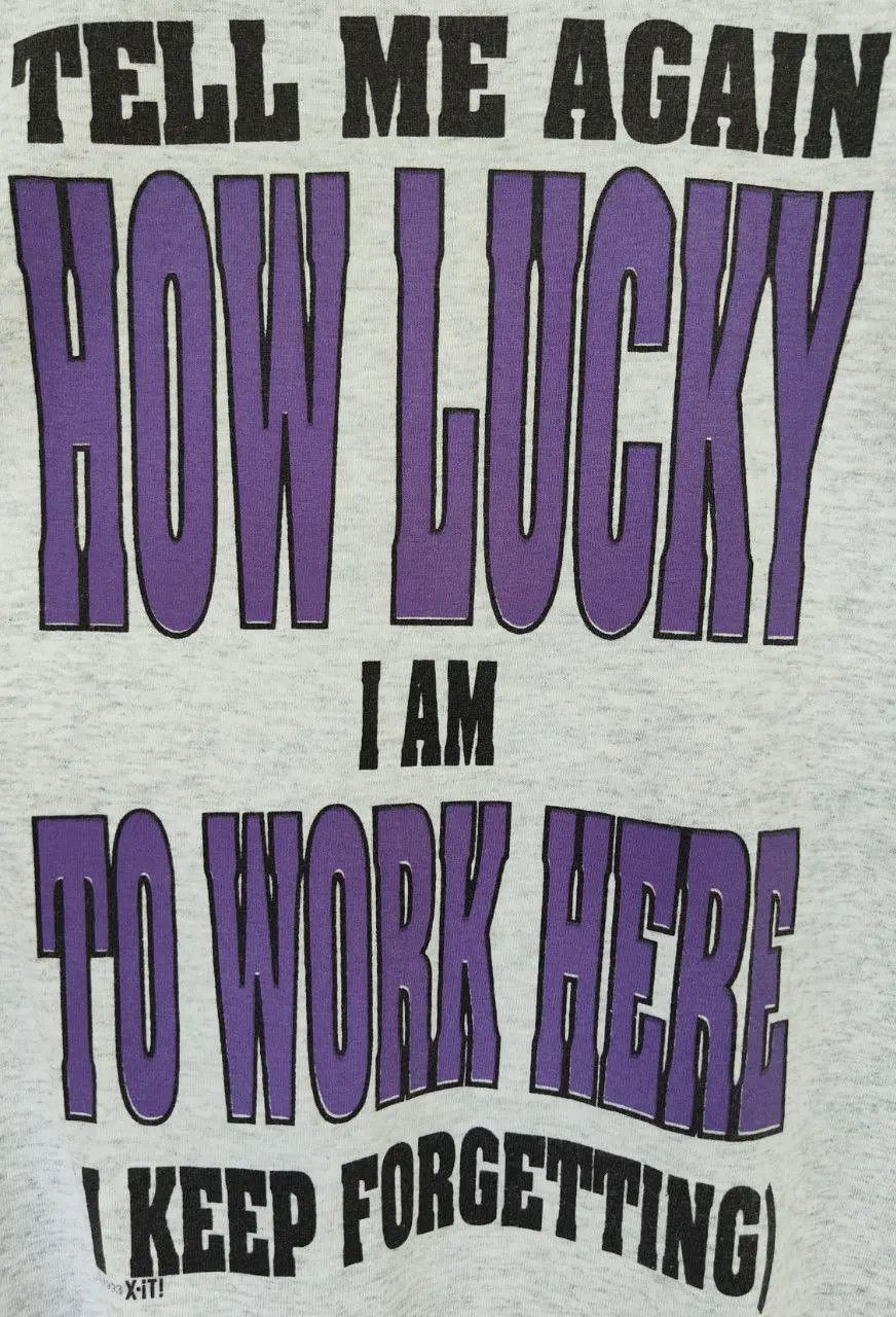Vintage ©️1993 Vintage Humor T Size US L / EU 52-54 / 3 - 3 Thumbnail