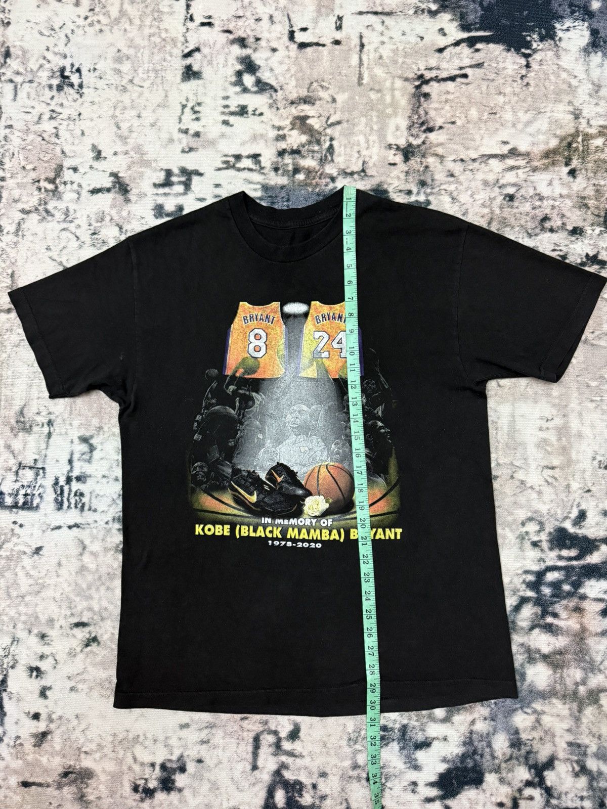 NBA Kobe(black mamba)bryant in memories tshirt Size US L / EU 52-54 / 3 - 11 Thumbnail