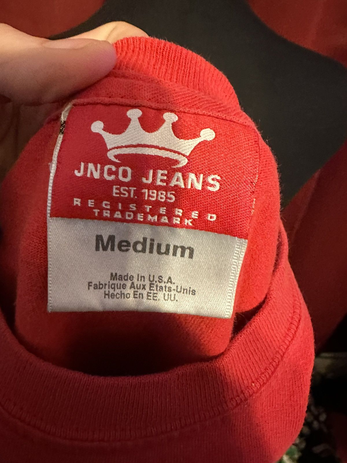 JNCO × Vintage Vintage Jnco Tshirt Y2K Dragon Crown Logo Grail Size US M / EU 48-50 / 2 - 6 Thumbnail