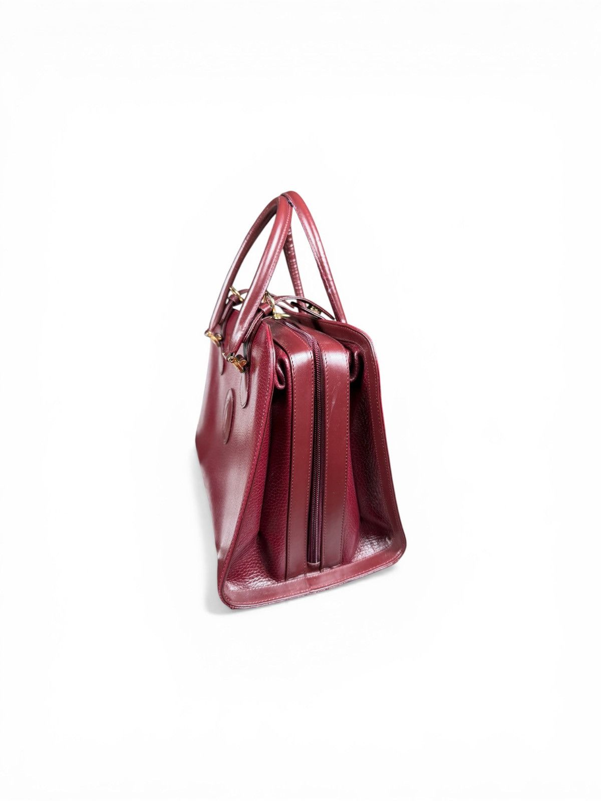 Cartier Cartier Logo Leather hand bag Size ONE SIZE - 2 Thumbnail