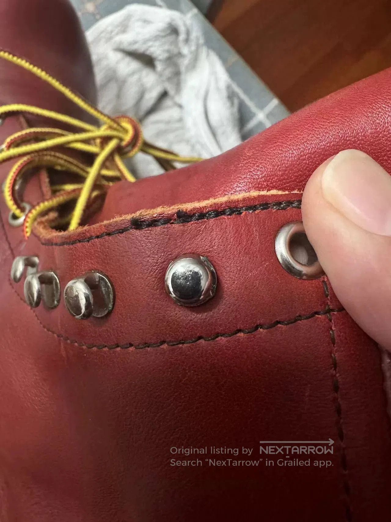 Red Wing Red Wing 8159 Vintage Work Boots. Size US 7.5 / EU 40-41 - 2 Thumbnail