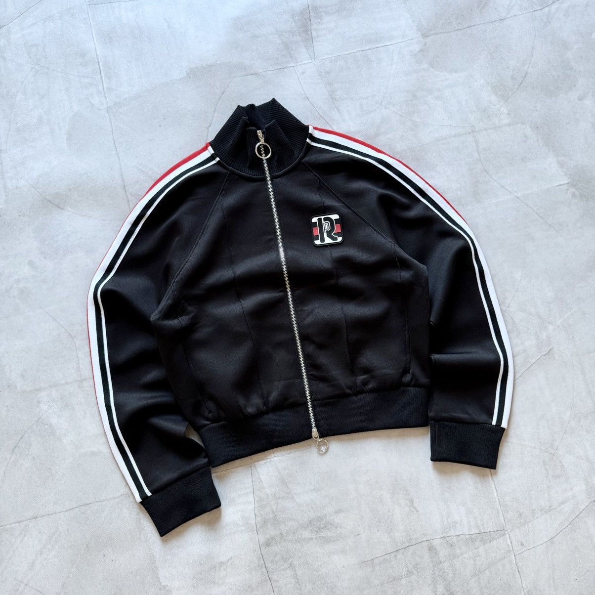 H&M Paco Rabanne x H&M Unisex Black Full Zip Jacket Logo Y2K Size US XS / EU 42 / 0 - 1 Thumbnail