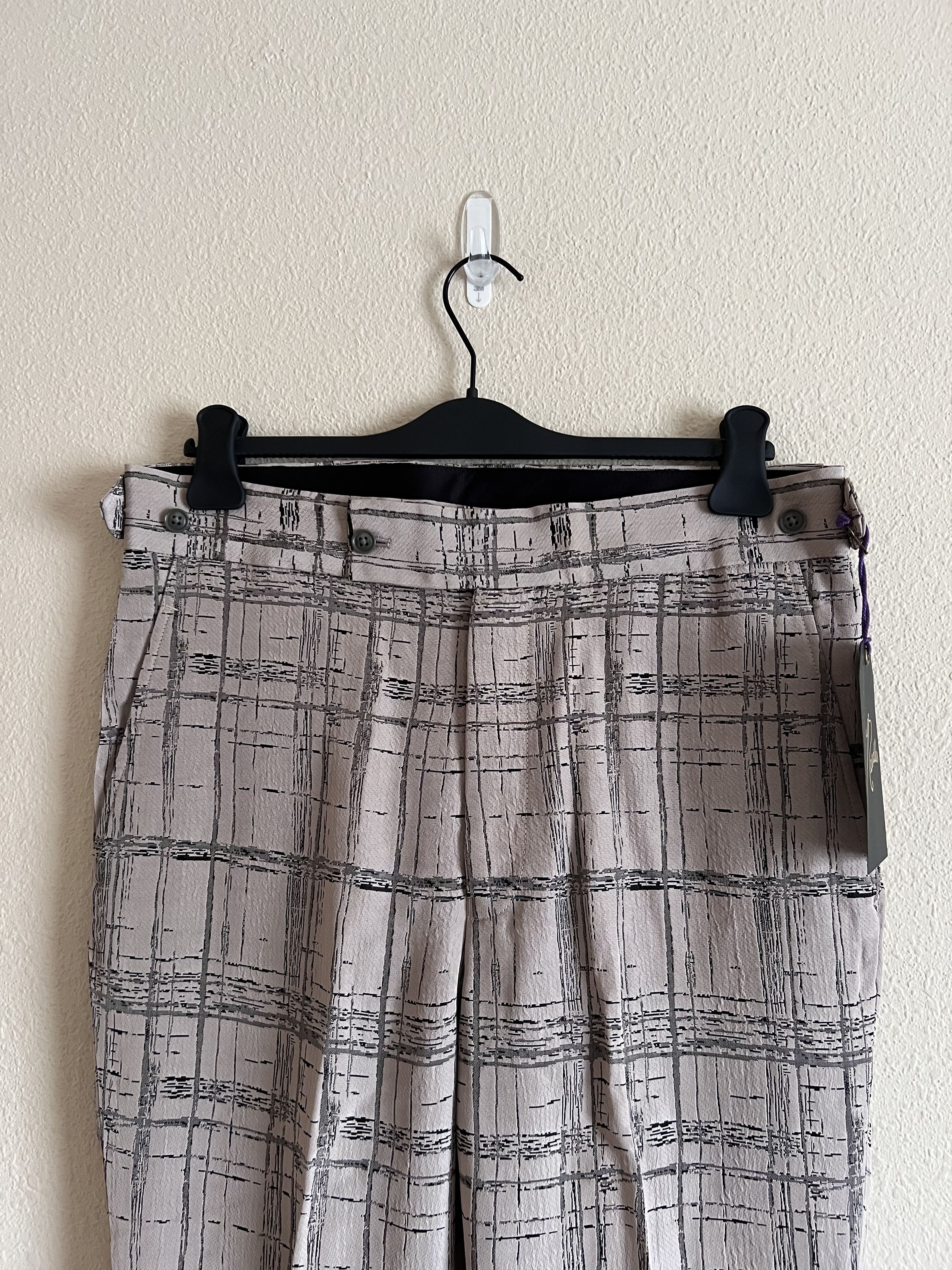 Needles Needles Side Tab Trouser Jacquard C-Sketch Plaid Size US 34 / EU 50 - 2 Thumbnail