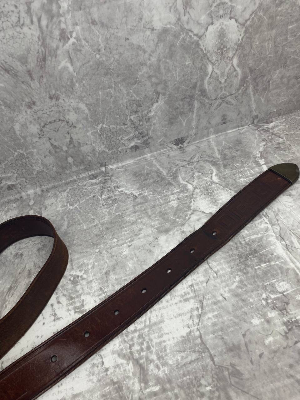 Diesel Diesel leather belt vintage genuine Size ONE SIZE - 7 Thumbnail