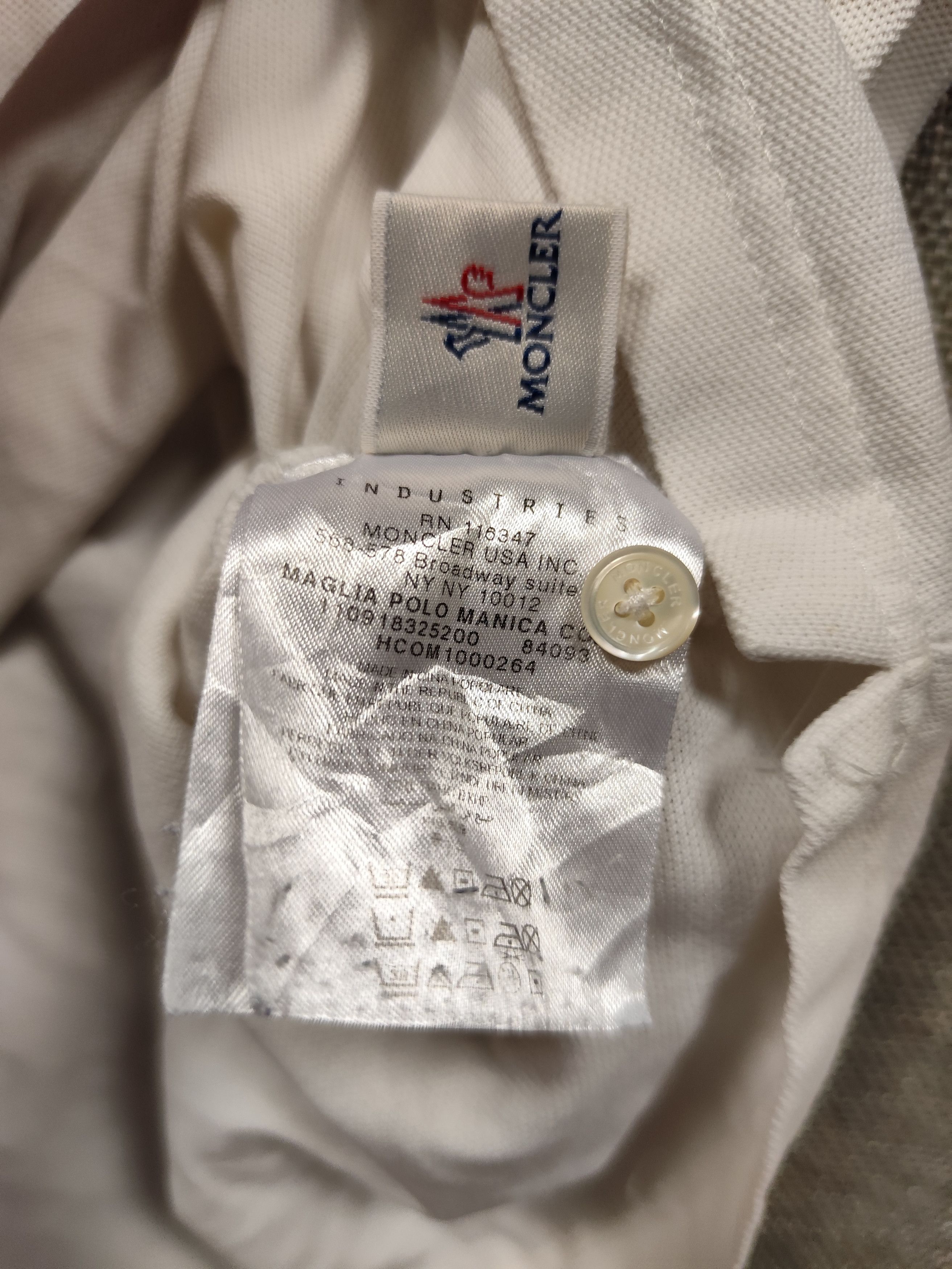 Moncler moncler polo shirt Size US S / EU 44-46 / 1 - 7 Thumbnail