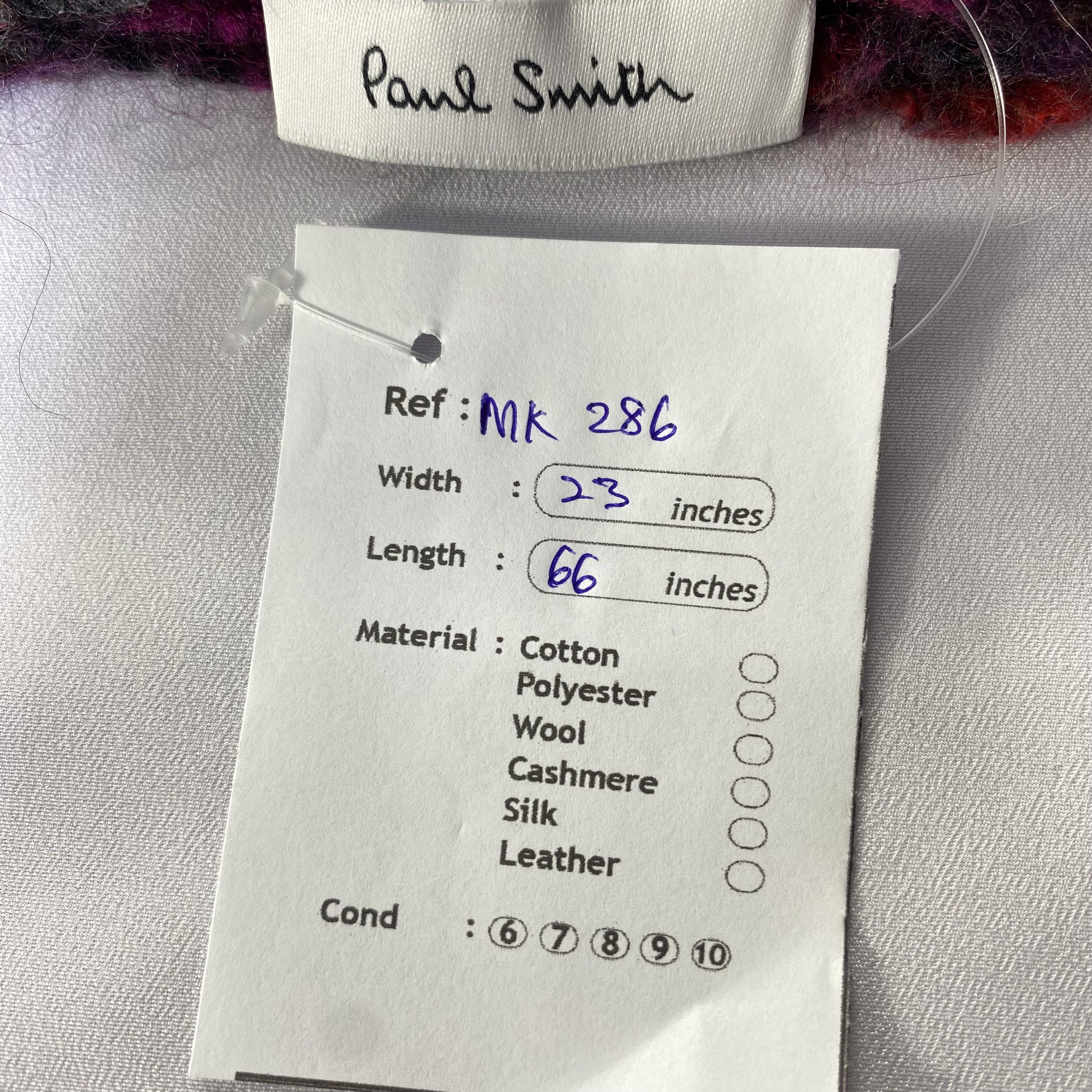 Paul Smith Paul Smith Scarf / Muffler / Neckwear Size ONE SIZE - 6 Thumbnail