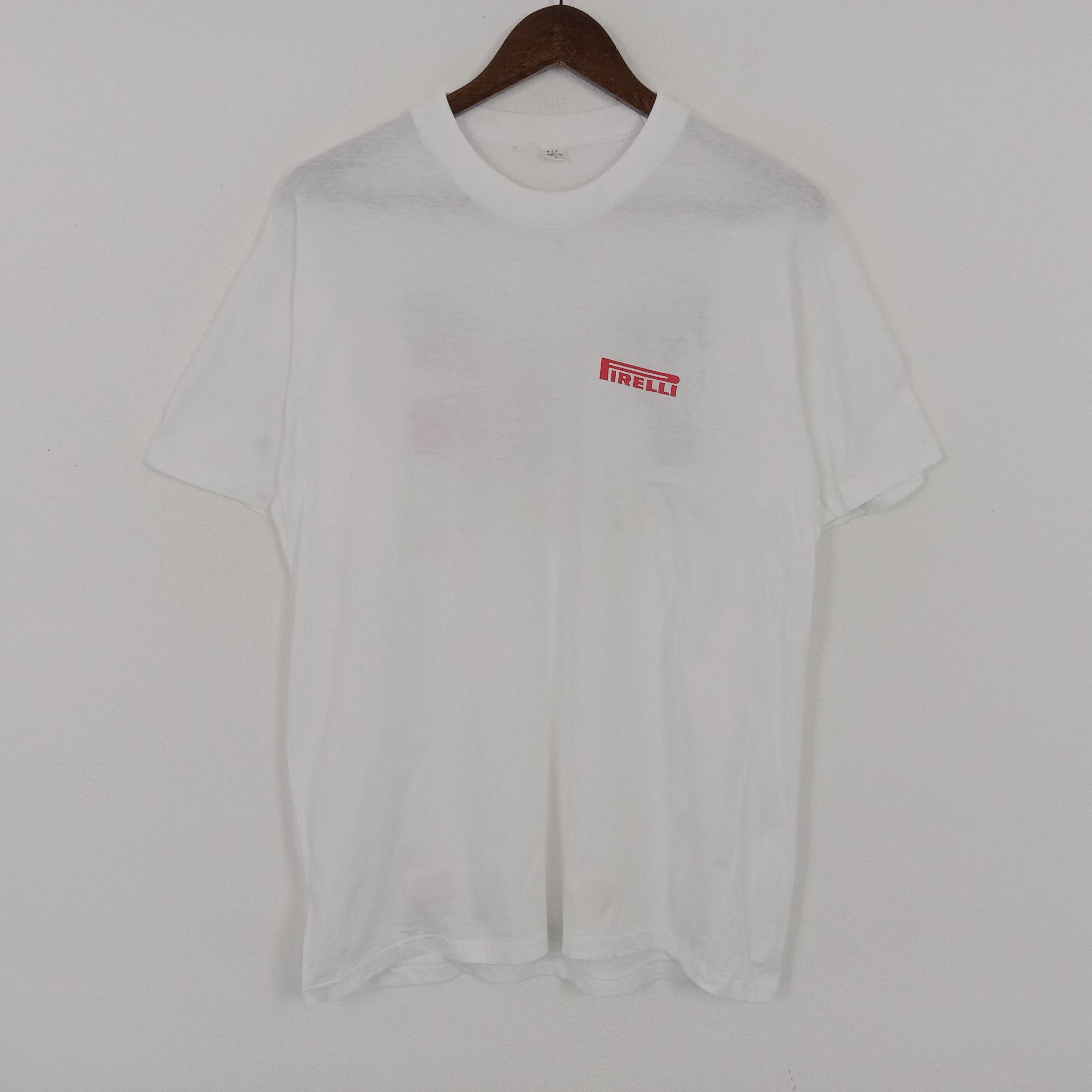 Vintage Vintage Porche Pirelli Racing Tshirt Size US M / EU 48-50 / 2 - 3 Thumbnail