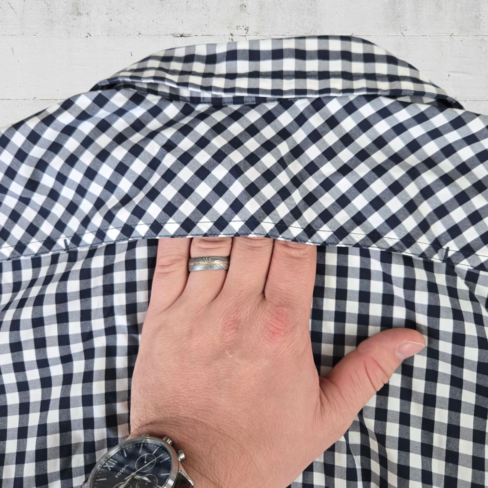 The North Face North Face Navy Plaid Button Down Top Size Medium Size M / US 6-8 / IT 42-44 - 9 Thumbnail