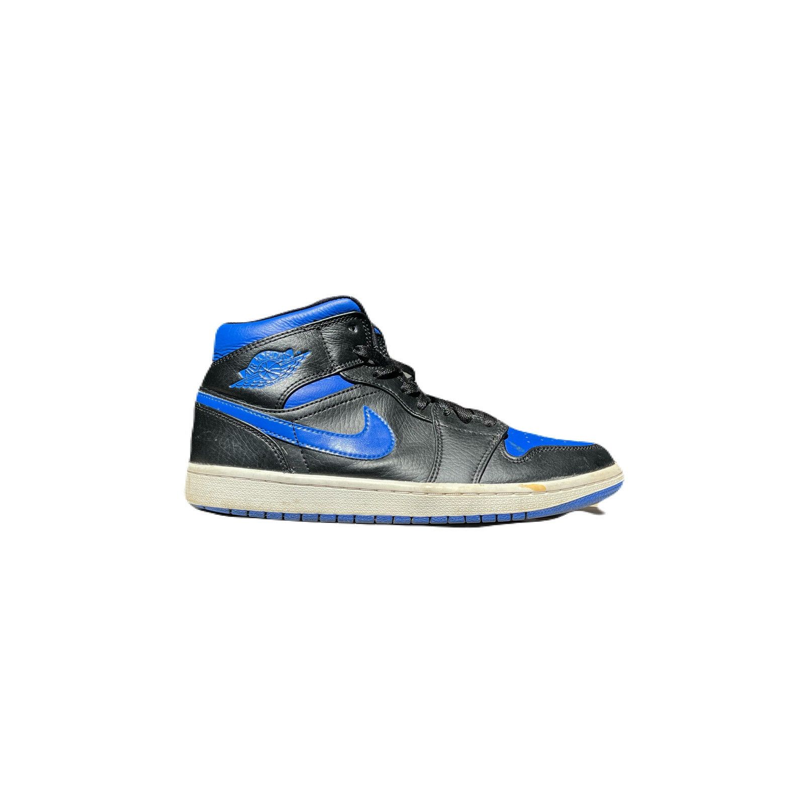 Nike Air Jordan Mid 'Black Hyper Royal' SKU 554724-068