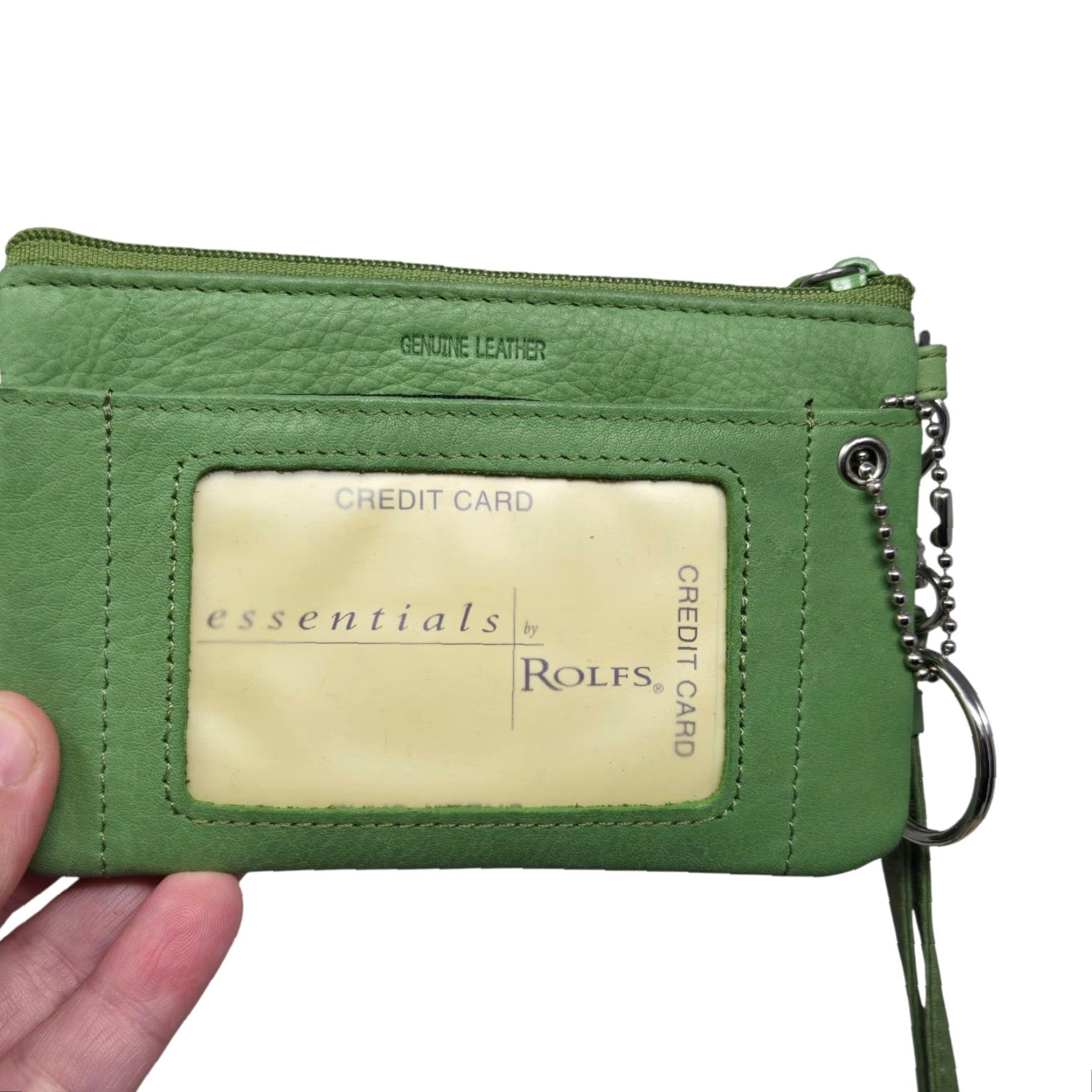 Essentials Essentials By Rolfs Wristlet Card Wallet M Green Womens Size ONE SIZE - 3 Thumbnail