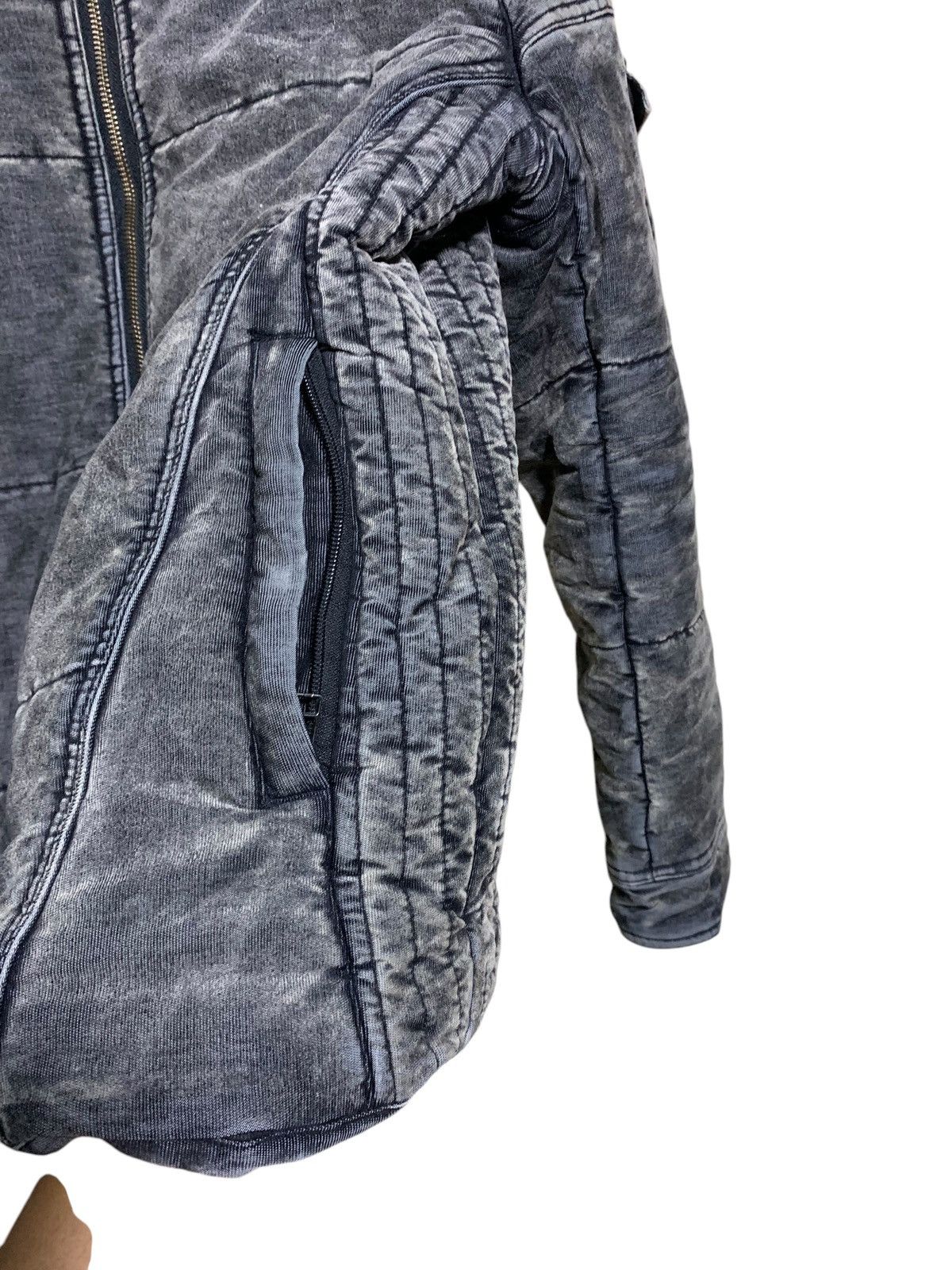 Japanese Brand × semanticdesign 🔥SEMANTIC DESIGN ACID WASHED BIKERS JACKET Size US XL / EU 56 / 4 - 4 Thumbnail