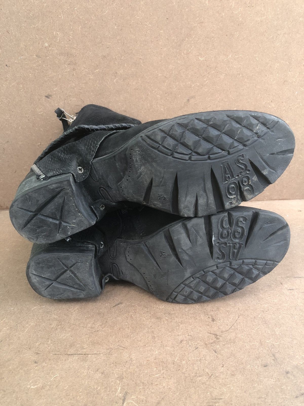 A.S.98 A.S 98 Black Suede Wen’s Boots Size 40 Size US 7 / IT 37 - 12 Thumbnail