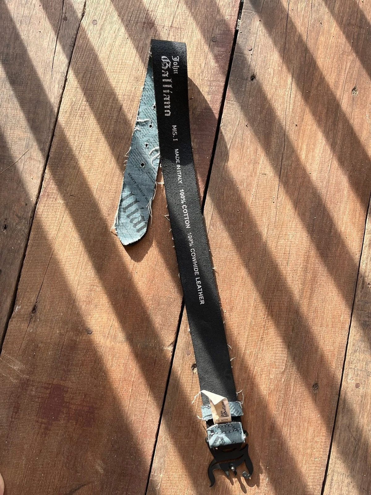 John Galliano John Galliano belts Size 26 - 3 Thumbnail