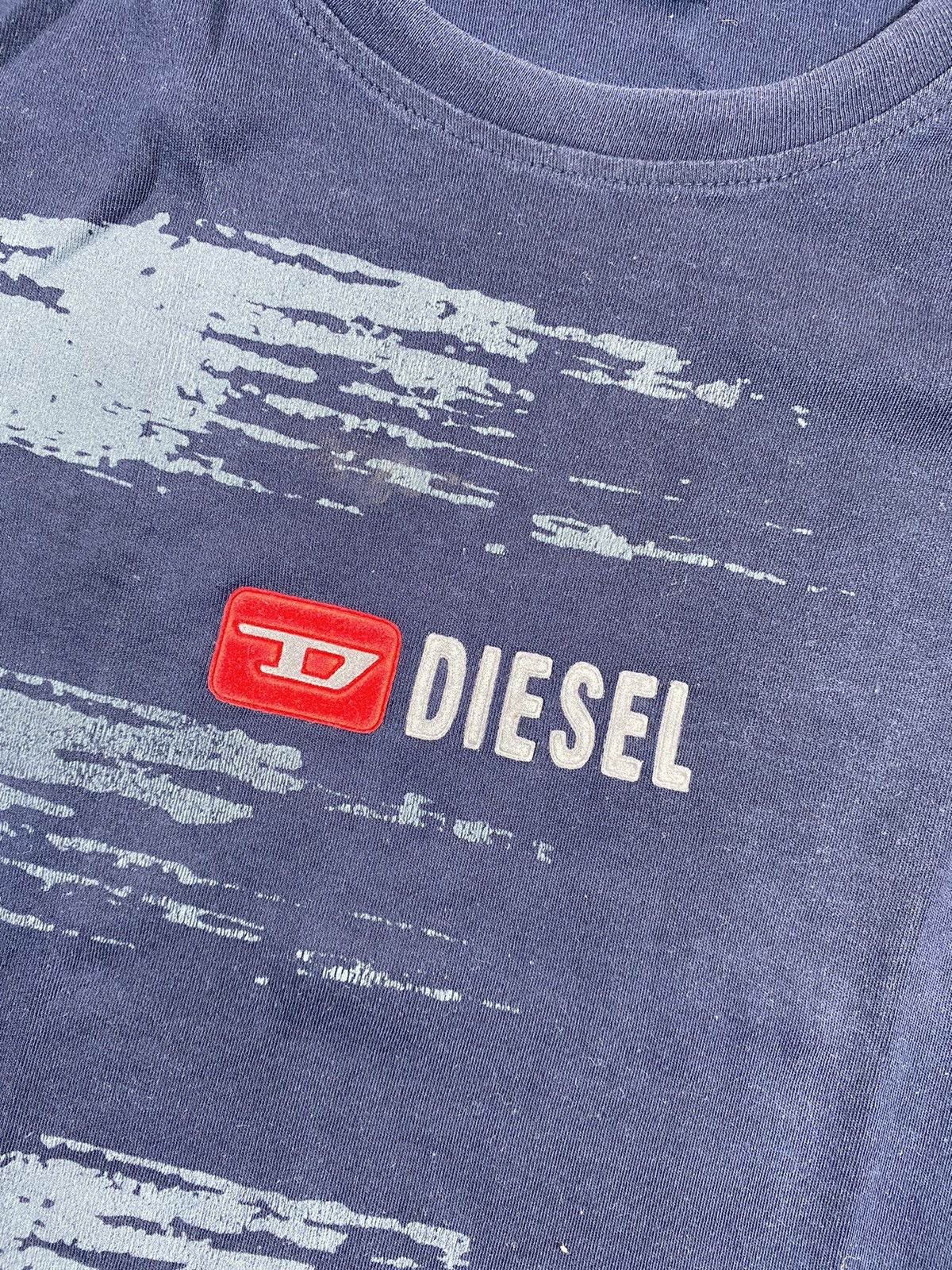 Diesel × Vintage Vintage Diesel Men’s T-shirt With Big Logo Size US L / EU 52-54 / 3 - 4 Thumbnail