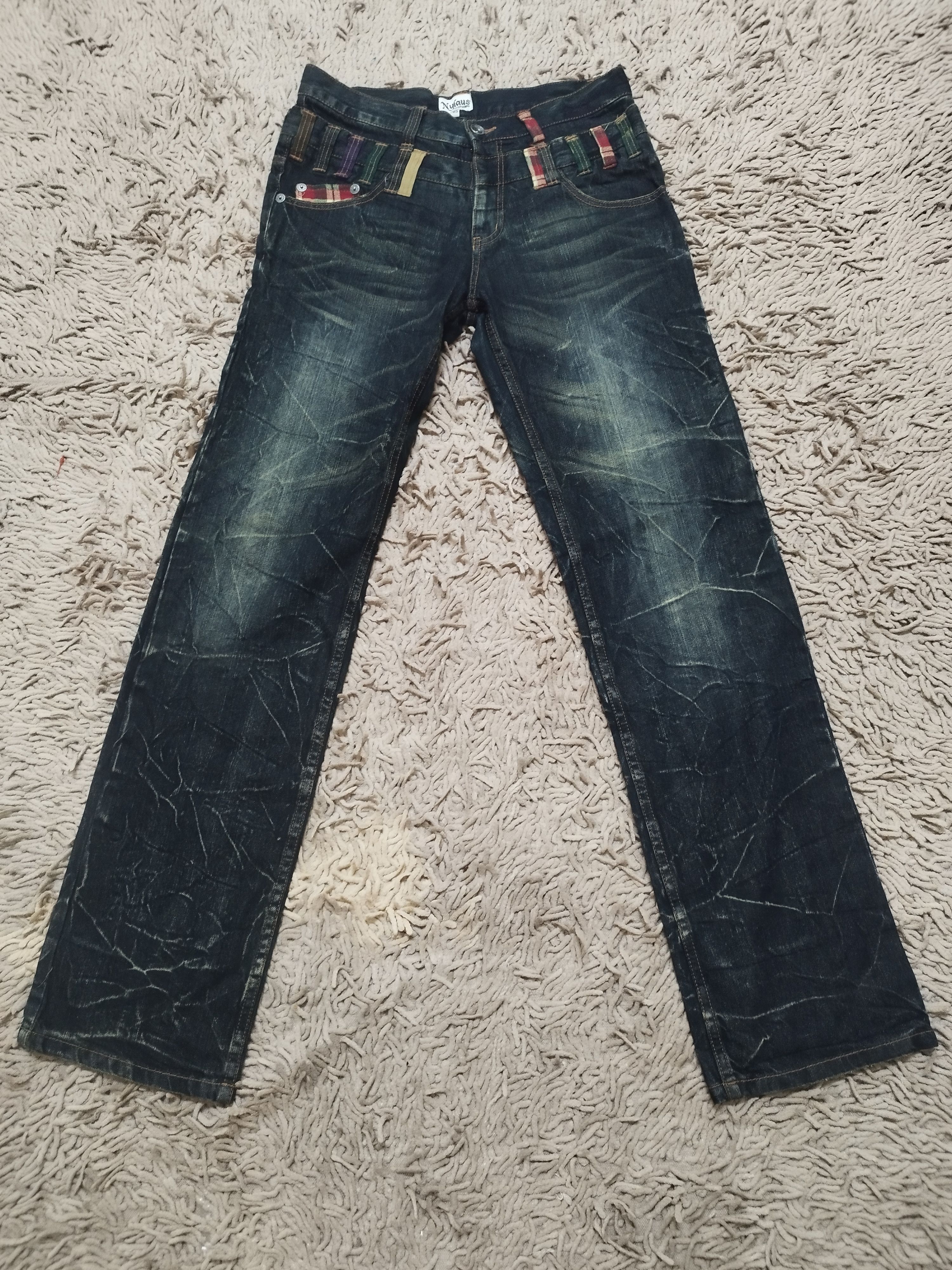 GOSTAR DE FUGA × Hysteric Glamour Nylaus Japan Double Waist Jeans Size US 32 / EU 48 - 1 Thumbnail