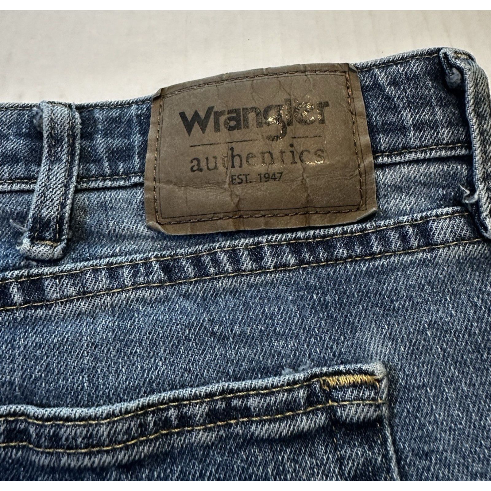 Wrangler Wrangler Authentics Jeans 42x30 Comfort Flex Waist Western Size US 42 / EU 58 - 3 Thumbnail