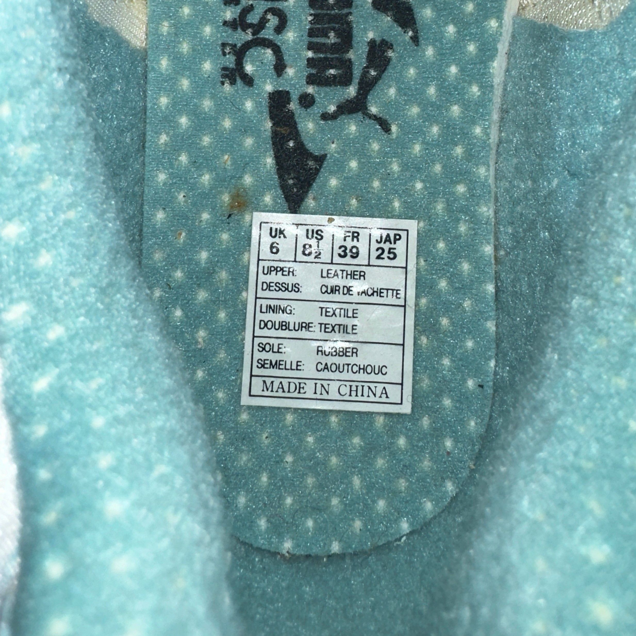Puma × Vintage Vintage Puma Disc System 1993 Women's White Leather Sneakers Size US 8.5 / IT 38.5 - 11 Thumbnail