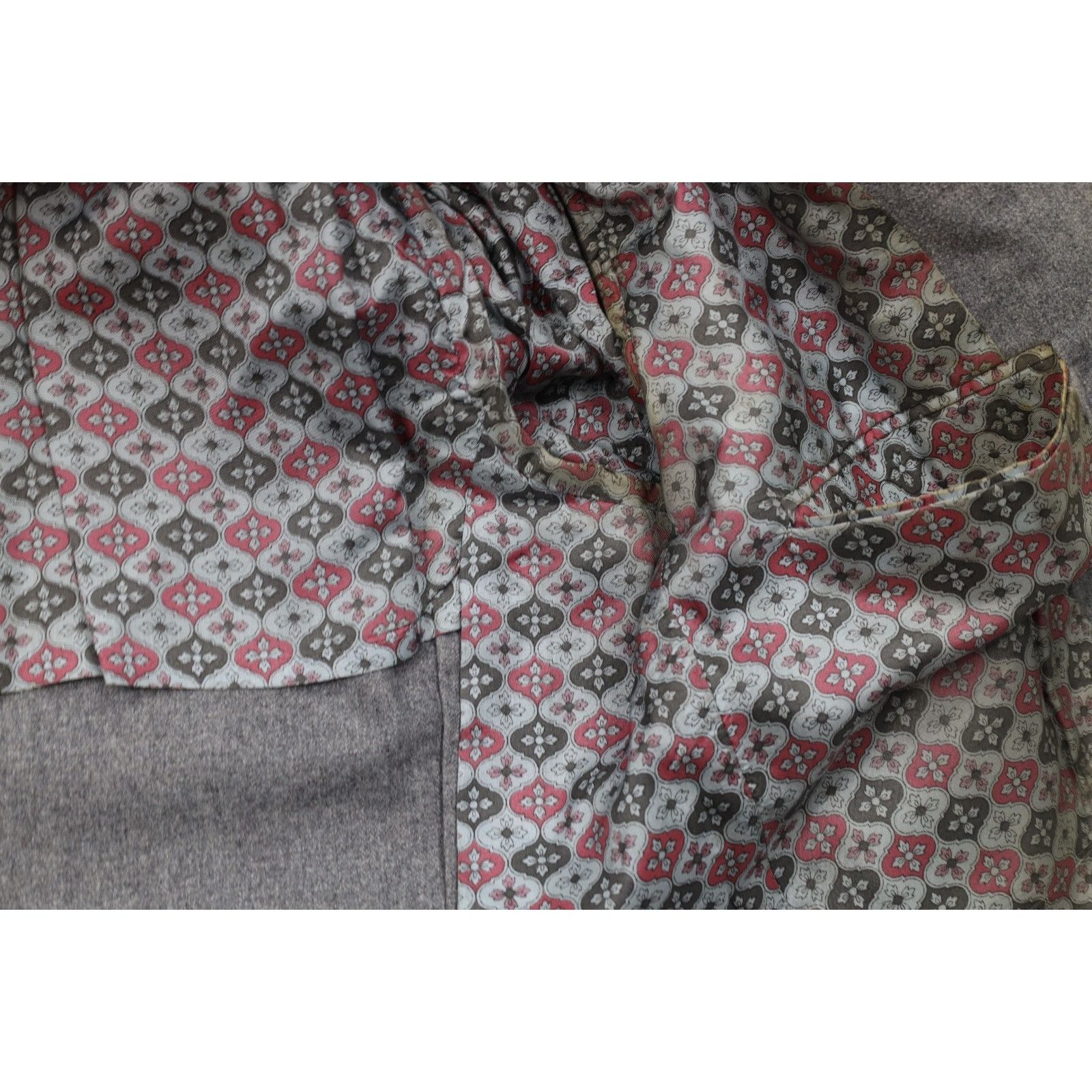Vintage Vintage 60s Rockabilly Distressed Wool 3 Piece Suit Wedding Size 44R - 9 Thumbnail