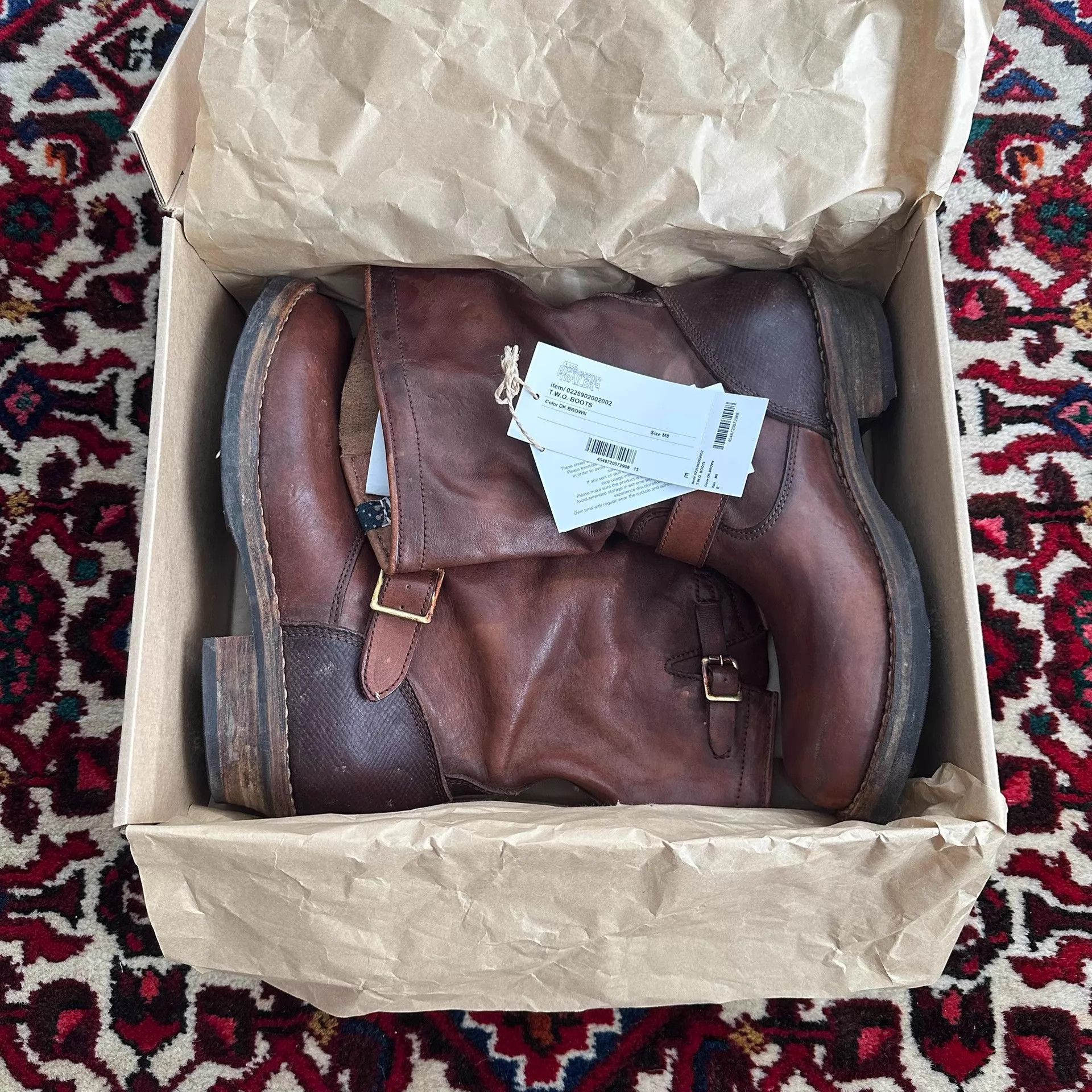 Visvim VISVIM 25AW ICT T.W.O. Engineer Boot US8 Mud Dyed Size US 8 / EU 41 - 9 Thumbnail