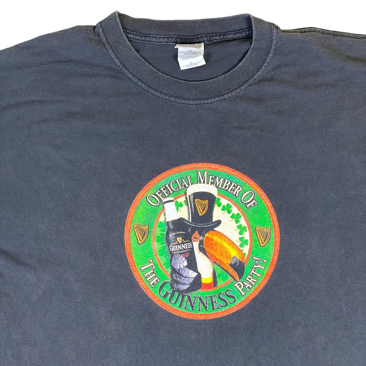 Gildan Vintage The Guinness Party Tee Size US XL / EU 56 / 4 - 3 Thumbnail