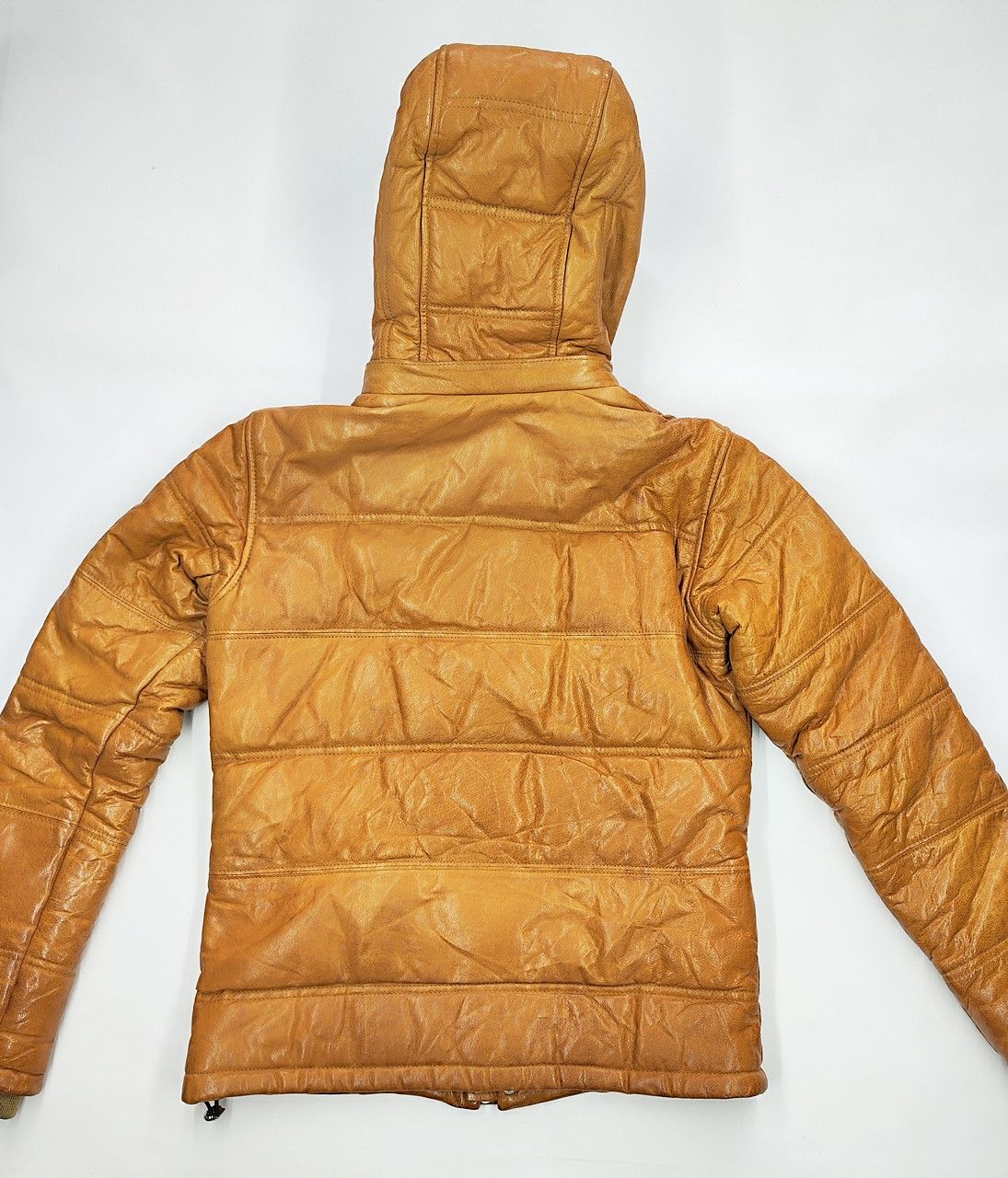 Vanquish VANQUISH Tokyo leather jacket puffer hoody Size US S / EU 44-46 / 1 - 8 Thumbnail