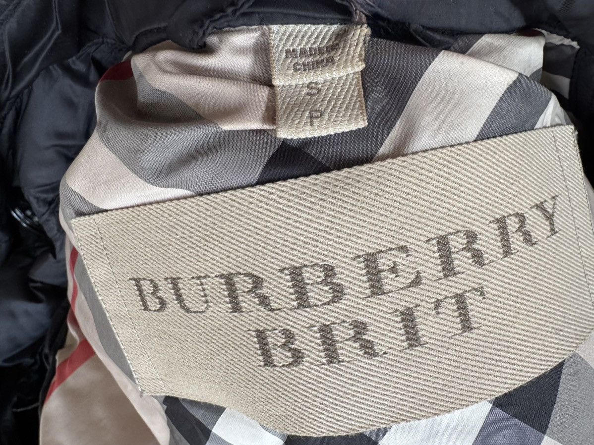 Burberry BURBERRY Brit Women's Black Belted Down Puffer Jacket Sz.S Size S / US 4 / IT 40 - 10 Thumbnail