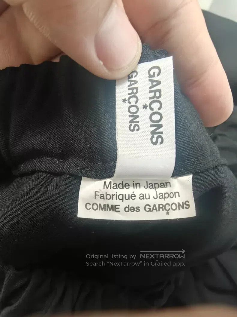 Comme des Garcons Comme Des Garcons size S Black Baggy Pants, Size S Size 23" - 4 Thumbnail