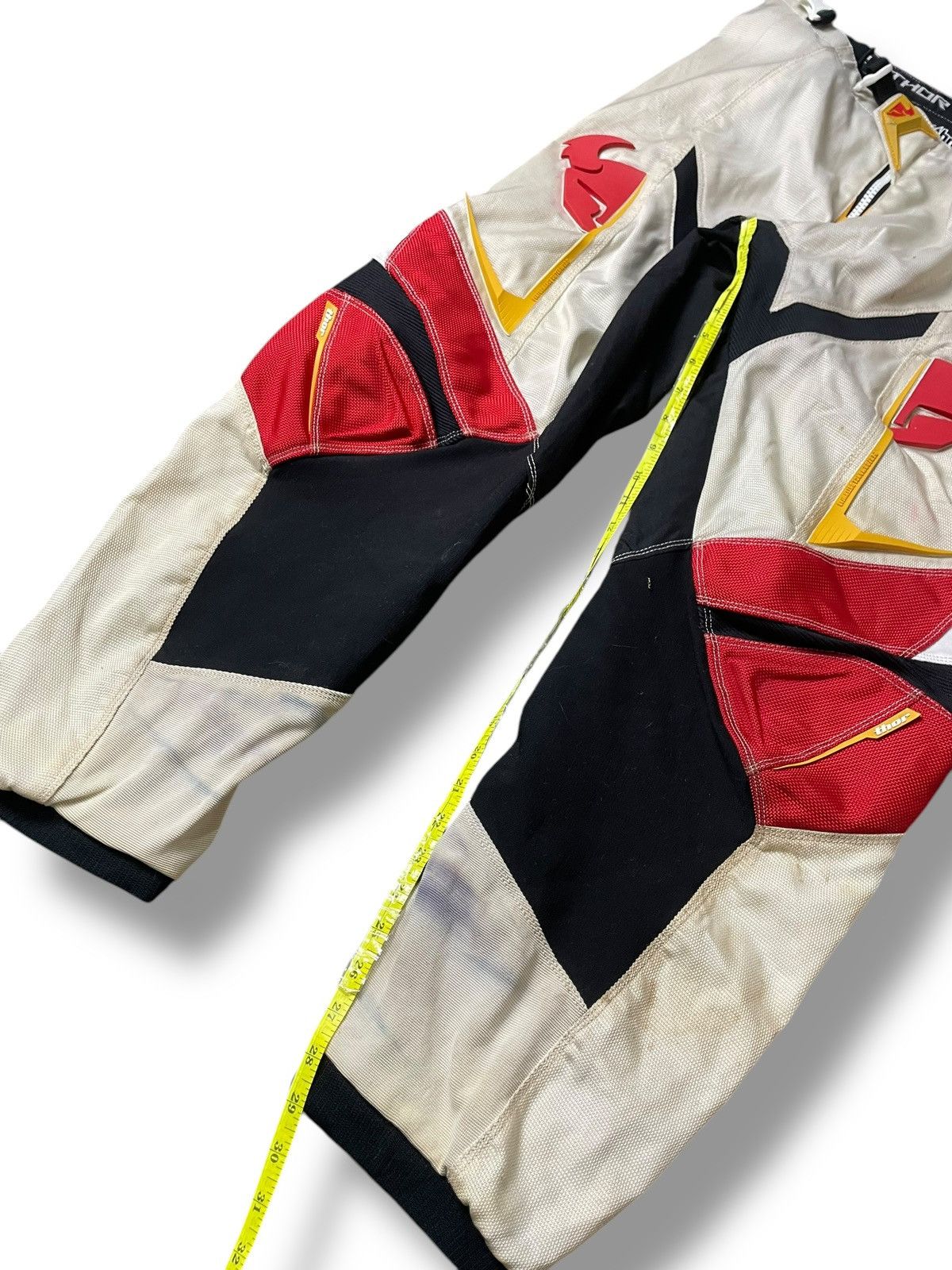 Japanese Brand × Vintage Thor MX Motocross Motorcycle Padded Pants (107) Size US 30 / EU 46 - 5 Thumbnail