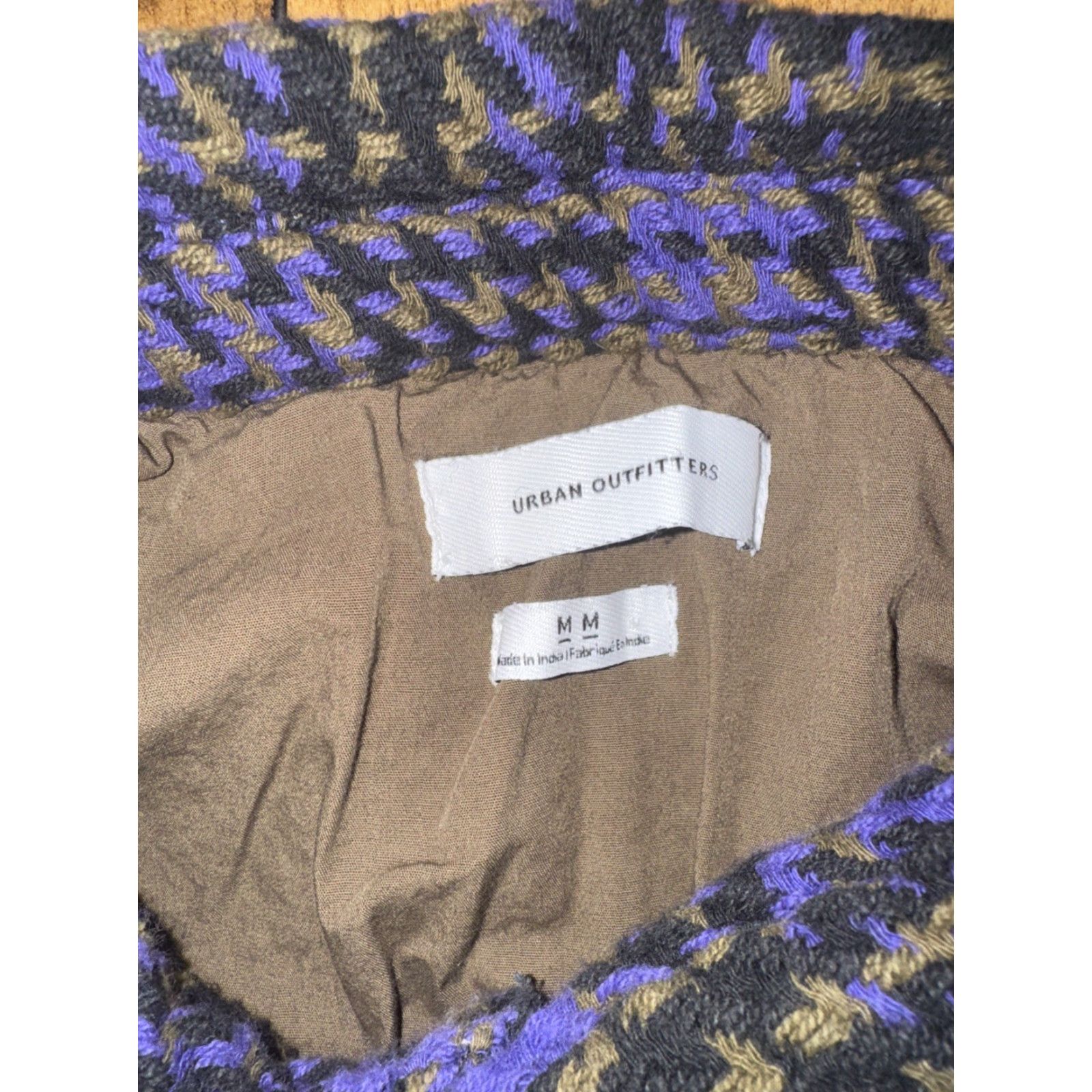 Urban Outfitters Urban Outfitters Jacket Plaid Knit Purple M Unisex Adults Varsity Streetwear Double Pocket Pocketed Button Front 21x26 Short Description: None Size US M / EU 48-50 / 2 - 4 Thumbnail