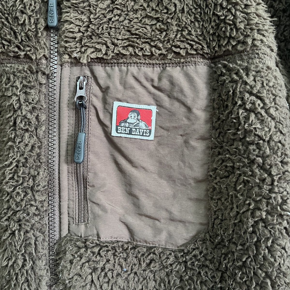 Ben Davis Vintage Ben Davies Fleece Sweatshirt Size US L / EU 52-54 / 3 - 8 Thumbnail