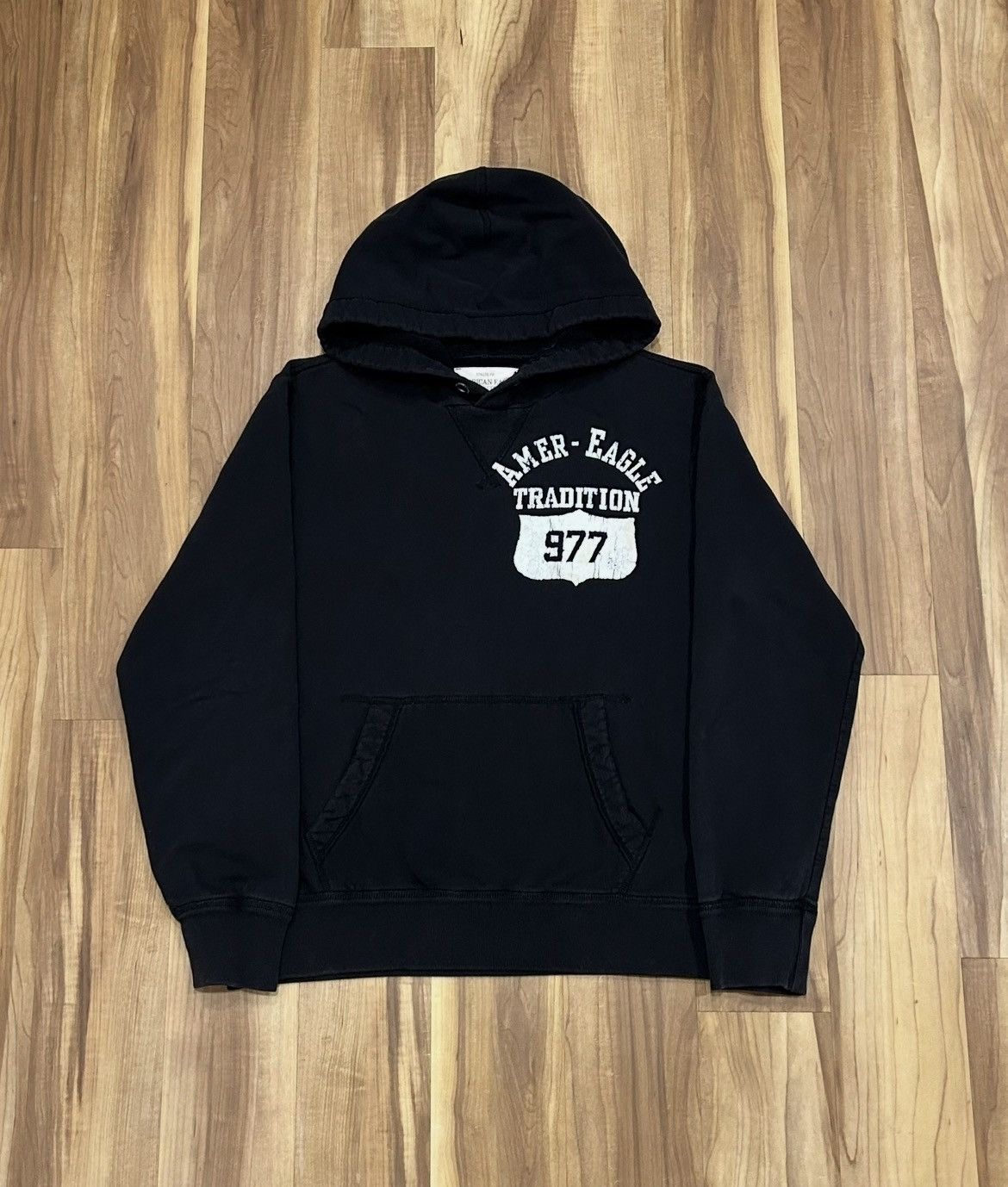 American Eagle Outfitters Y2K American Eagle Hoodie Size US L / EU 52-54 / 3 - 3 Thumbnail