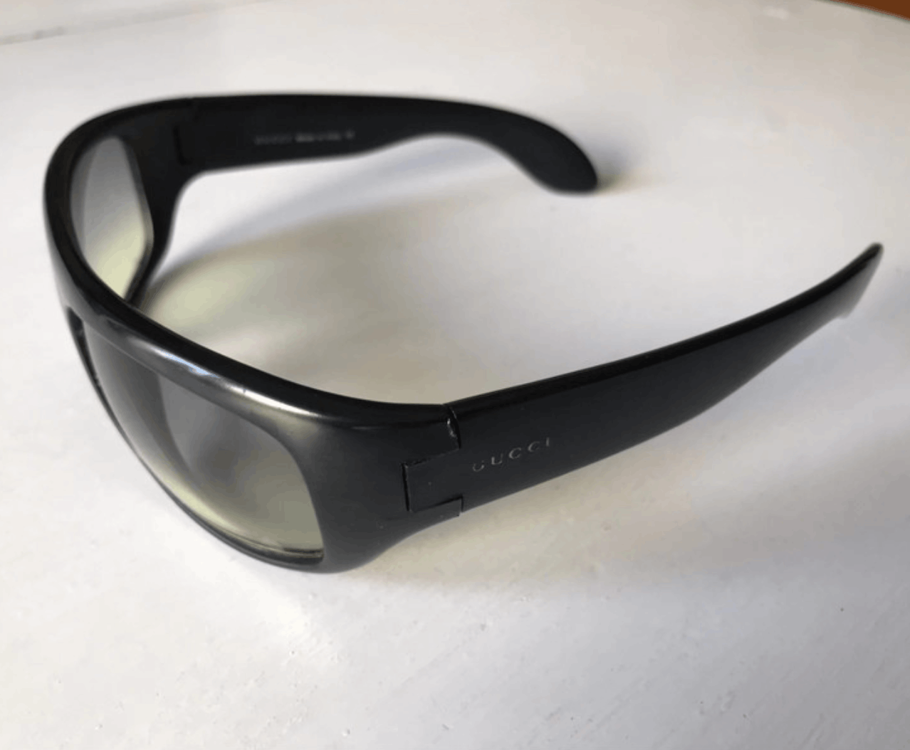 Gucci Gucci Sunglasses Mask Shield Sport Bike Pop Vintage Size ONE SIZE - 2 Thumbnail
