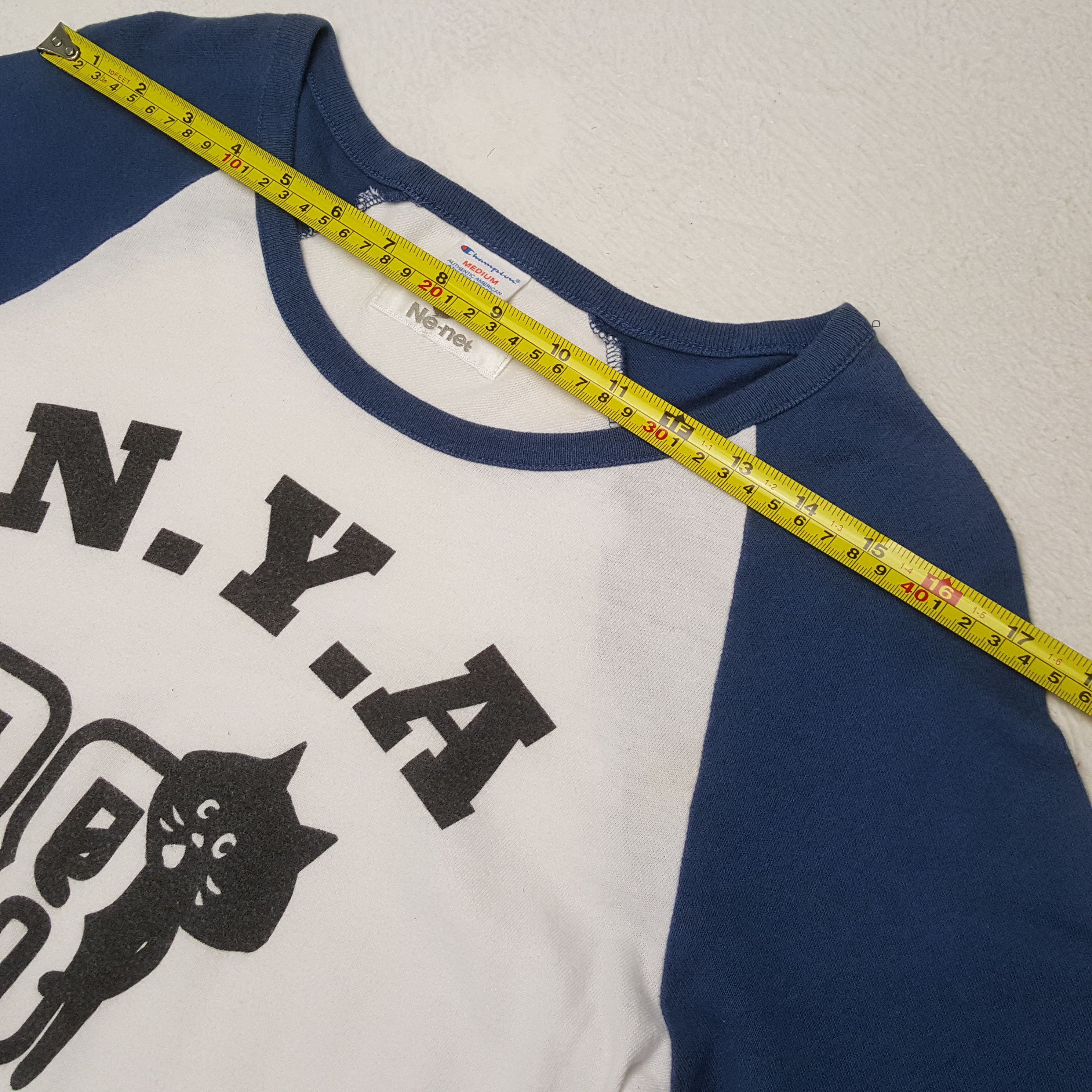 Ne-Net Ne-Net N.Y.A X Champion Streetwear Tshirt C301N3 Size US S / EU 44-46 / 1 - 4 Thumbnail