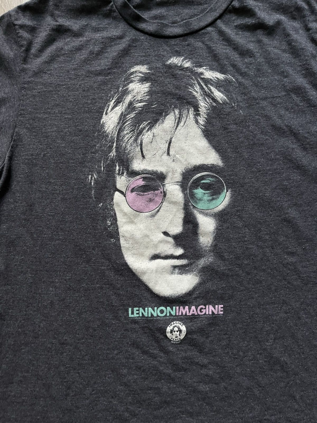 Vintage John Lennon T-Shirt Size US L / EU 52-54 / 3 - 2 Thumbnail