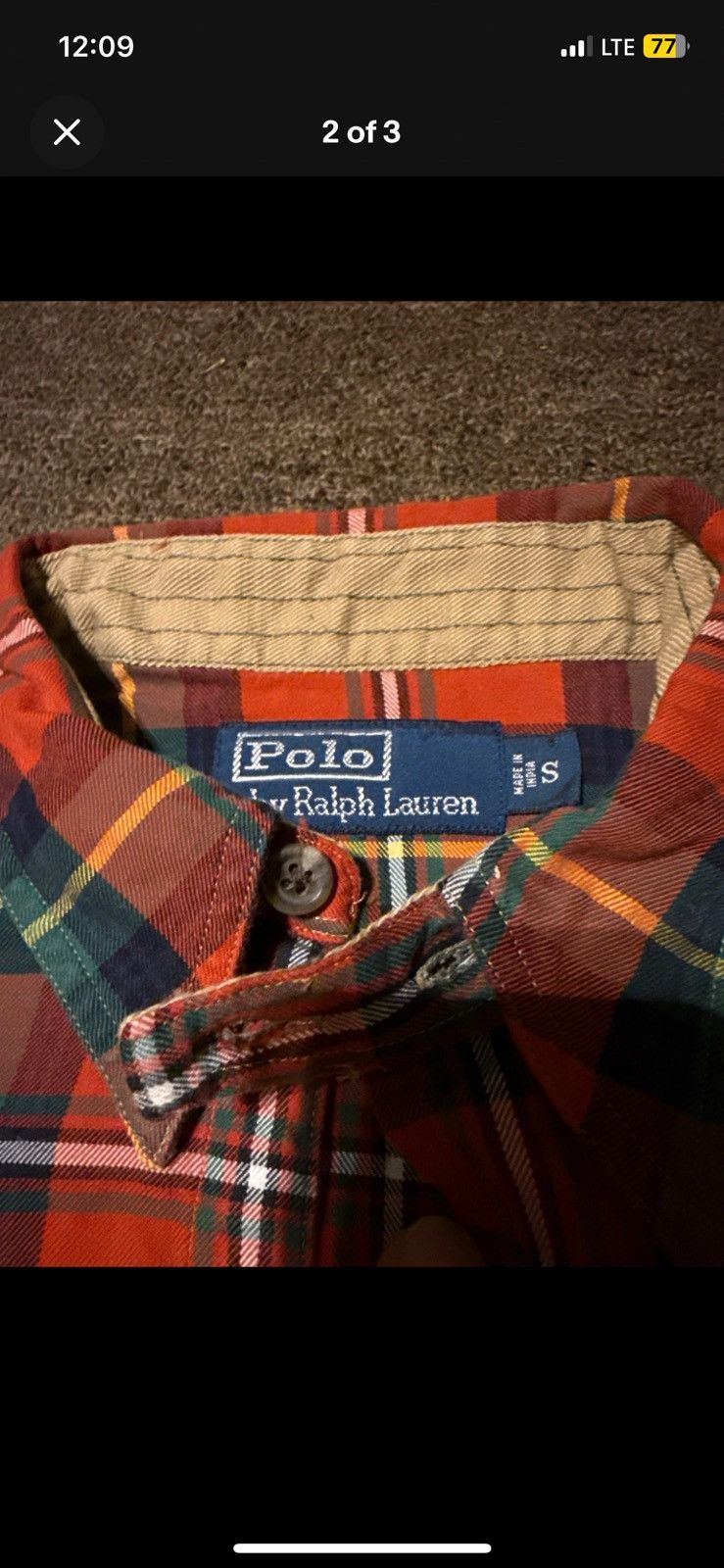 Polo Ralph Lauren Ralph Lauren Polo shooting shirt sz small Size US S / EU 44-46 / 1 - 2 Thumbnail