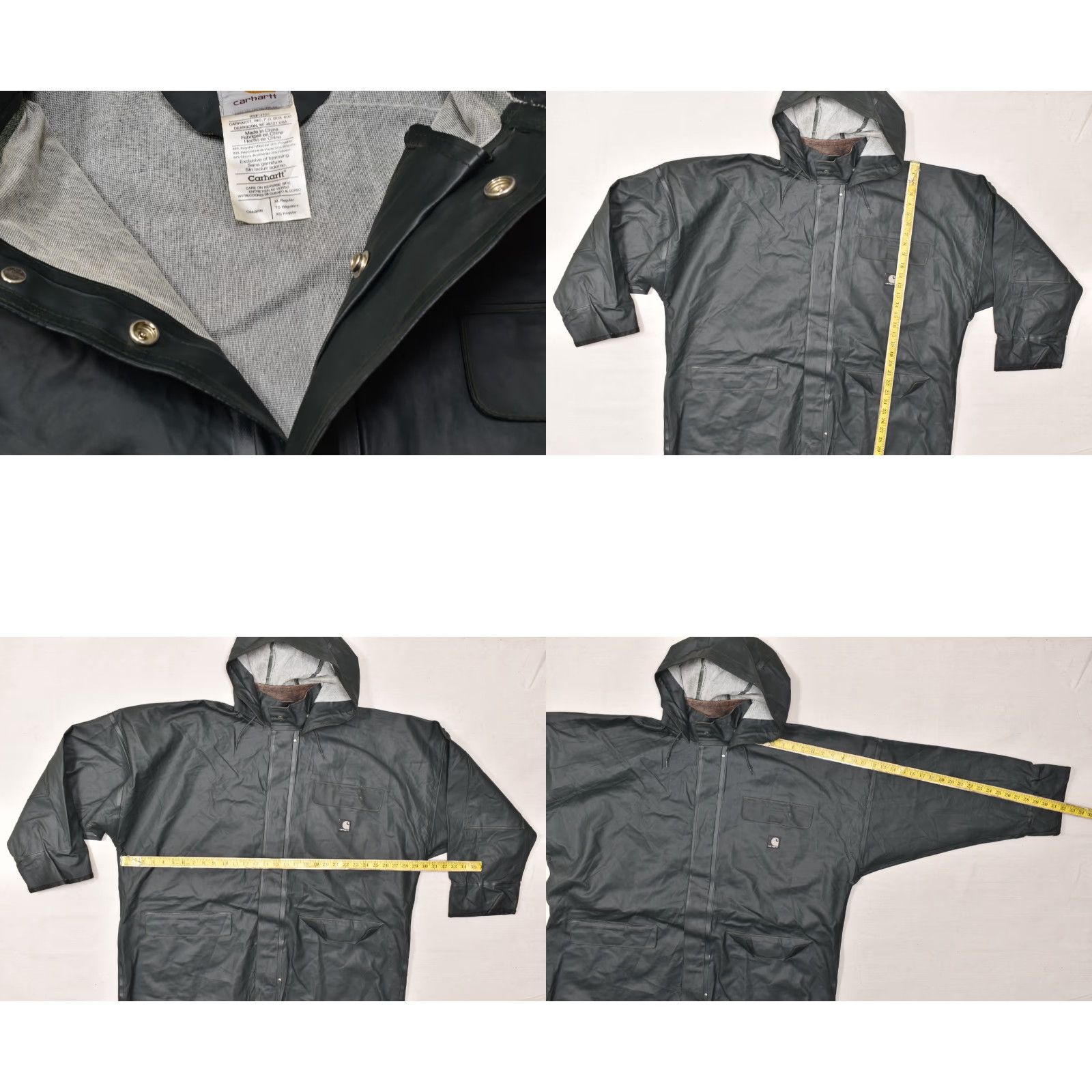 Carhartt Carhartt Jacket Rain Coat WaterProof Green XL Men C64GRN Outdoor Workwear Mid-Length Size US XL / EU 56 / 4 - 8 Thumbnail