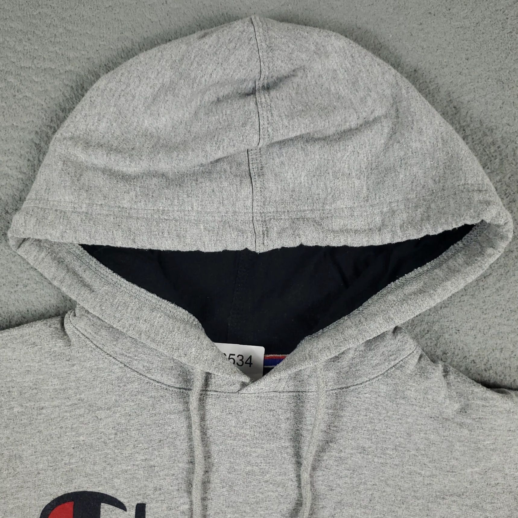 Champion VINTAGE Champion Hoodie Pullover Mens Small Gray Casual All Seasons Sports Size US S / EU 44-46 / 1 - 2 Thumbnail